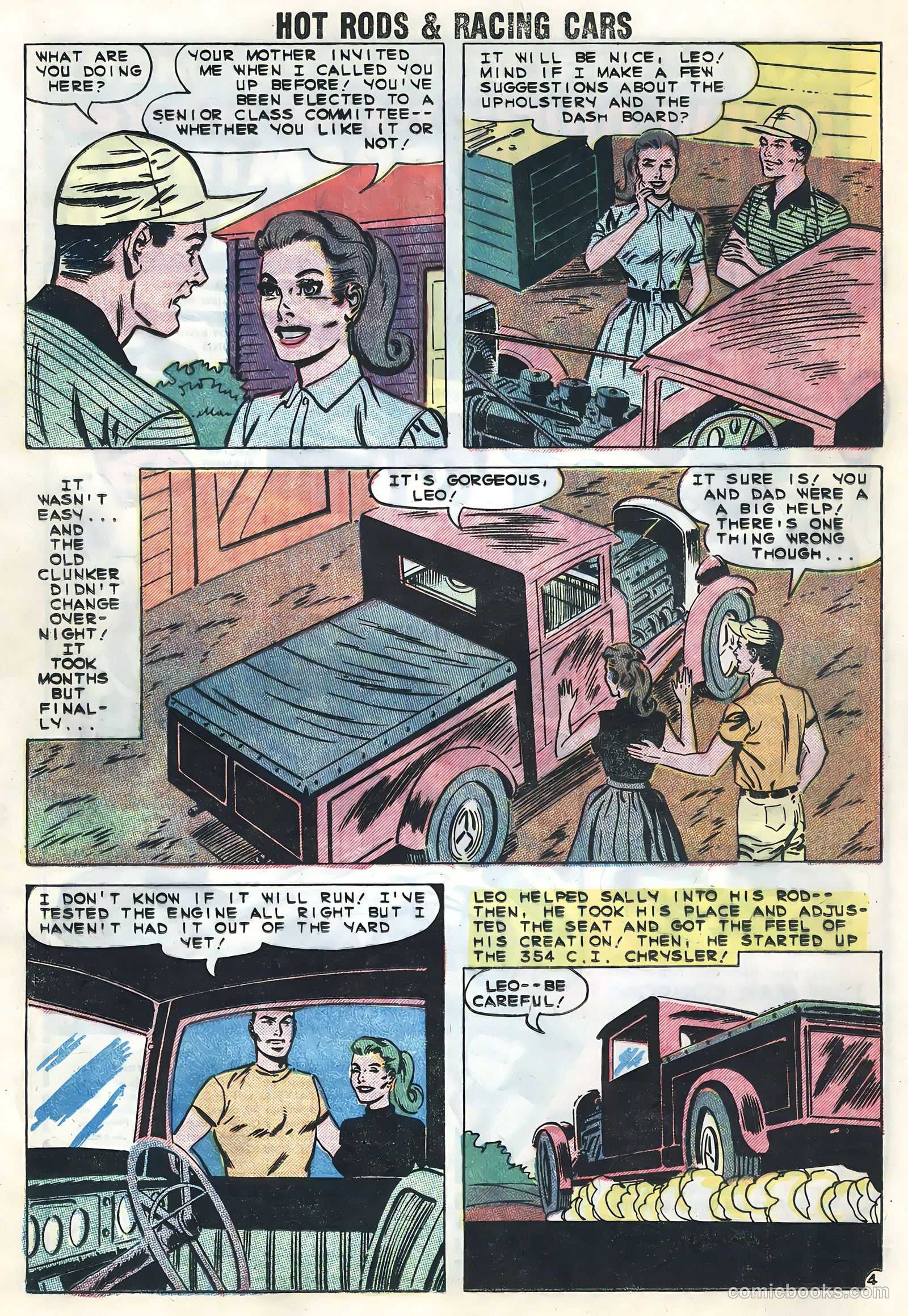 Hot Rods and Racing Cars #42 — page 16 of 36