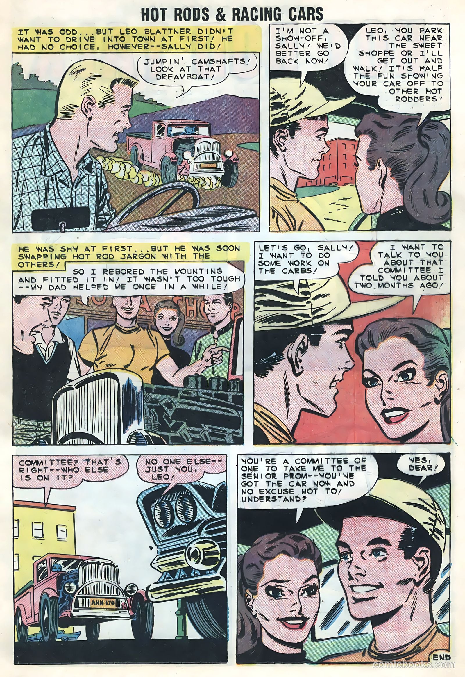 Hot Rods and Racing Cars #42 — page 17 of 36