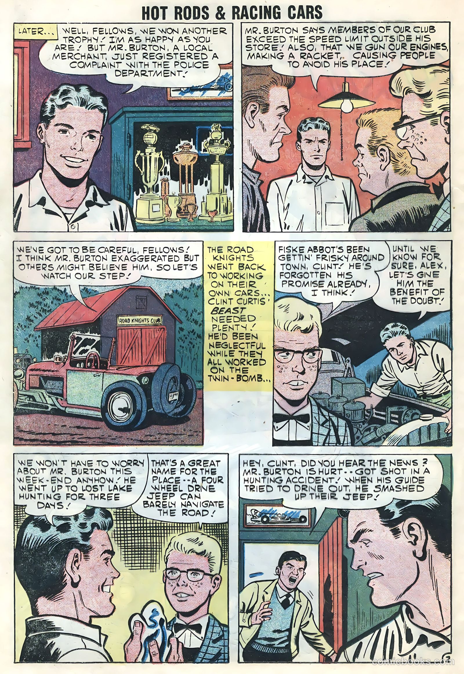 Hot Rods and Racing Cars #42 — page 20 of 36