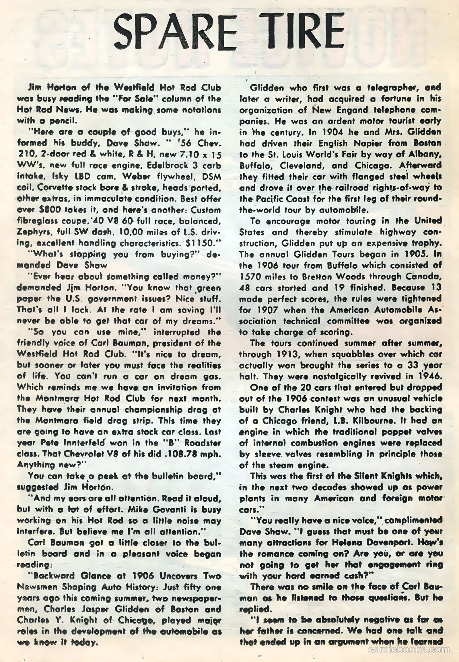 Hot Rods and Racing Cars #42 — page 26 of 36