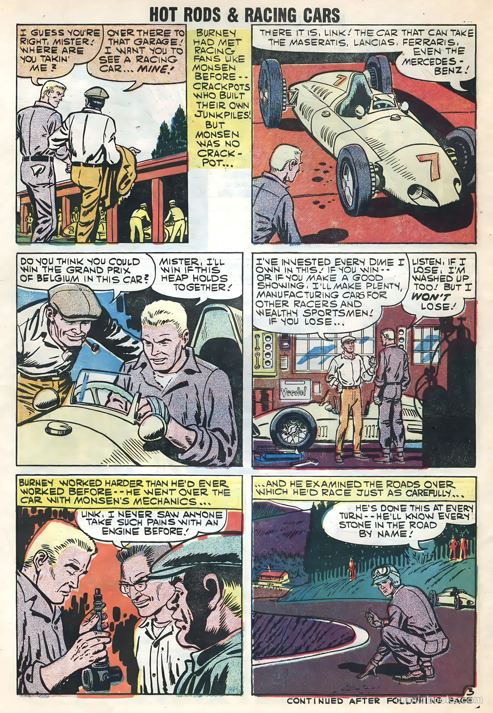 Hot Rods and Racing Cars #42 — page 30 of 36