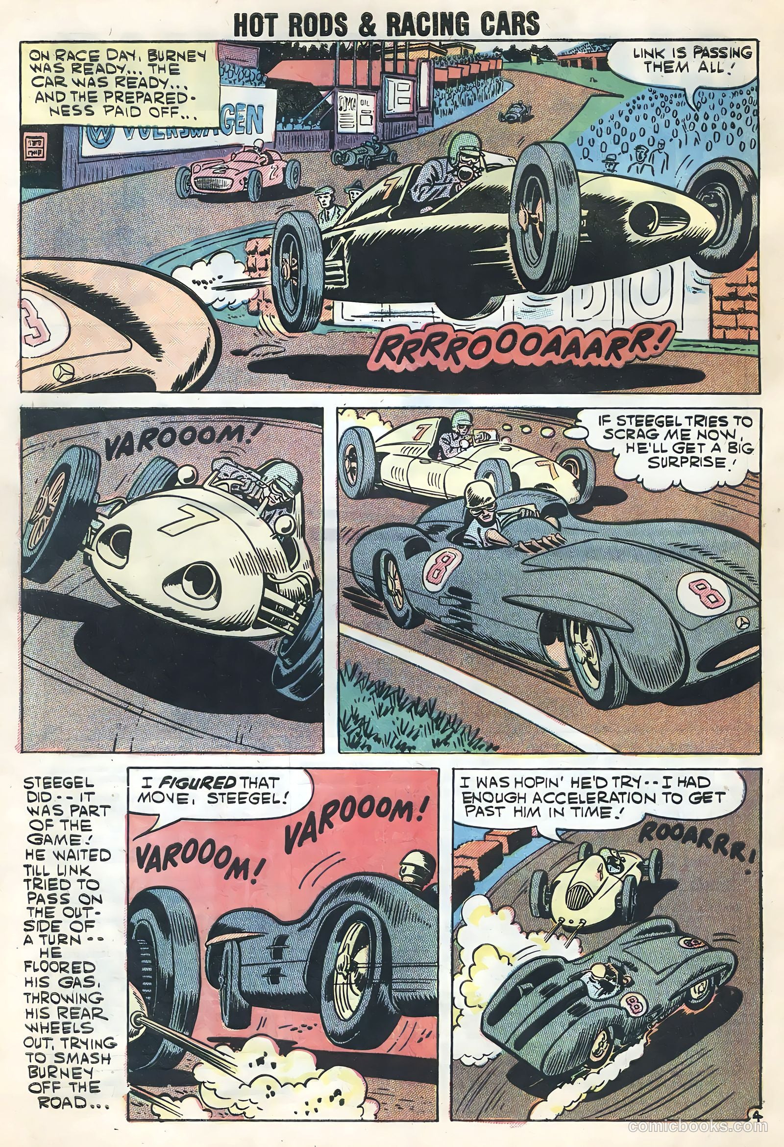 Hot Rods and Racing Cars #42 — page 32 of 36