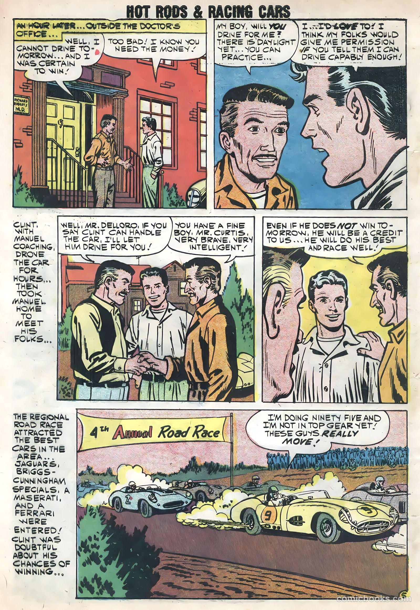 Hot Rods and Racing Cars #43 — page 8 of 36