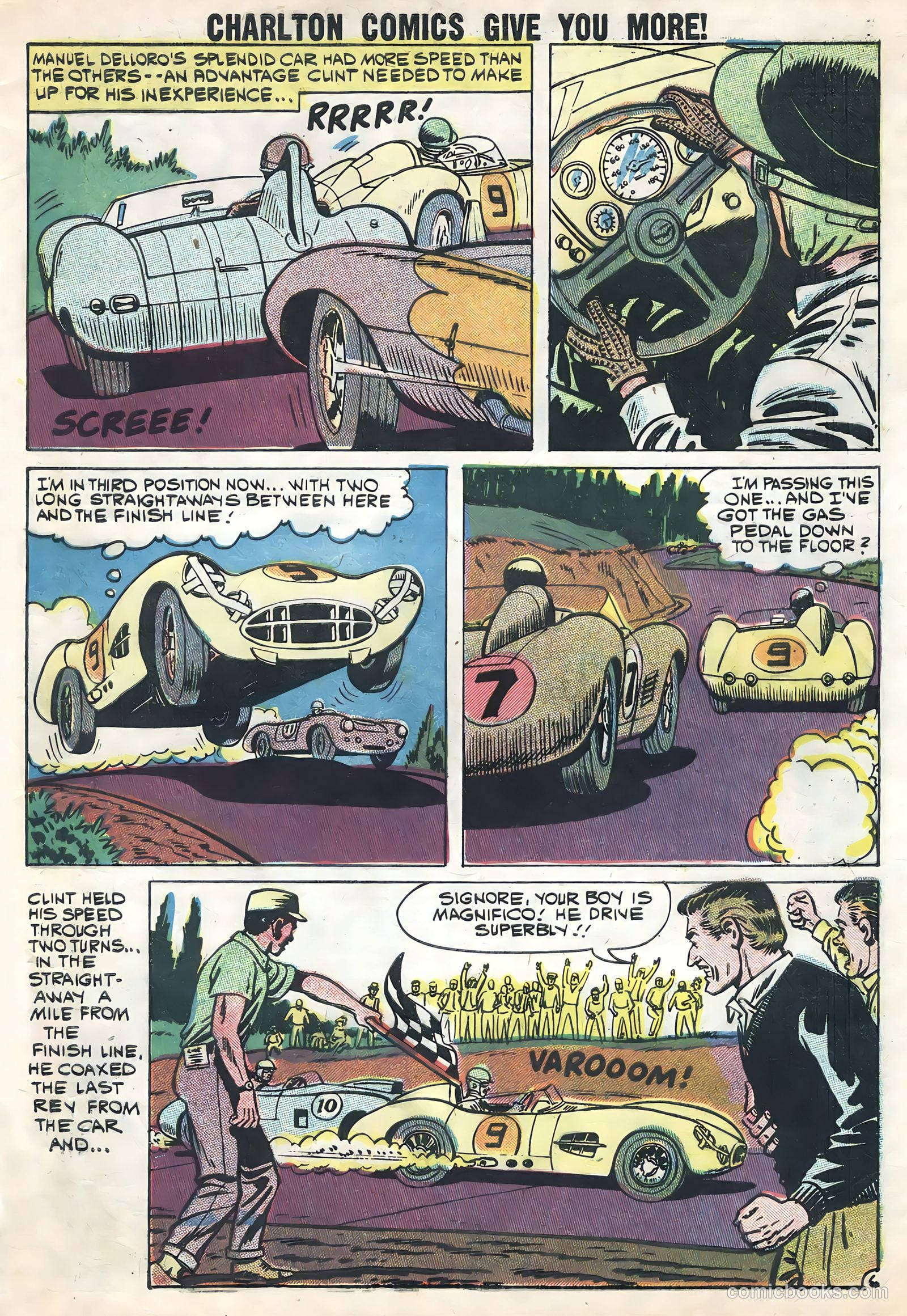 Hot Rods and Racing Cars #43 — page 9 of 36