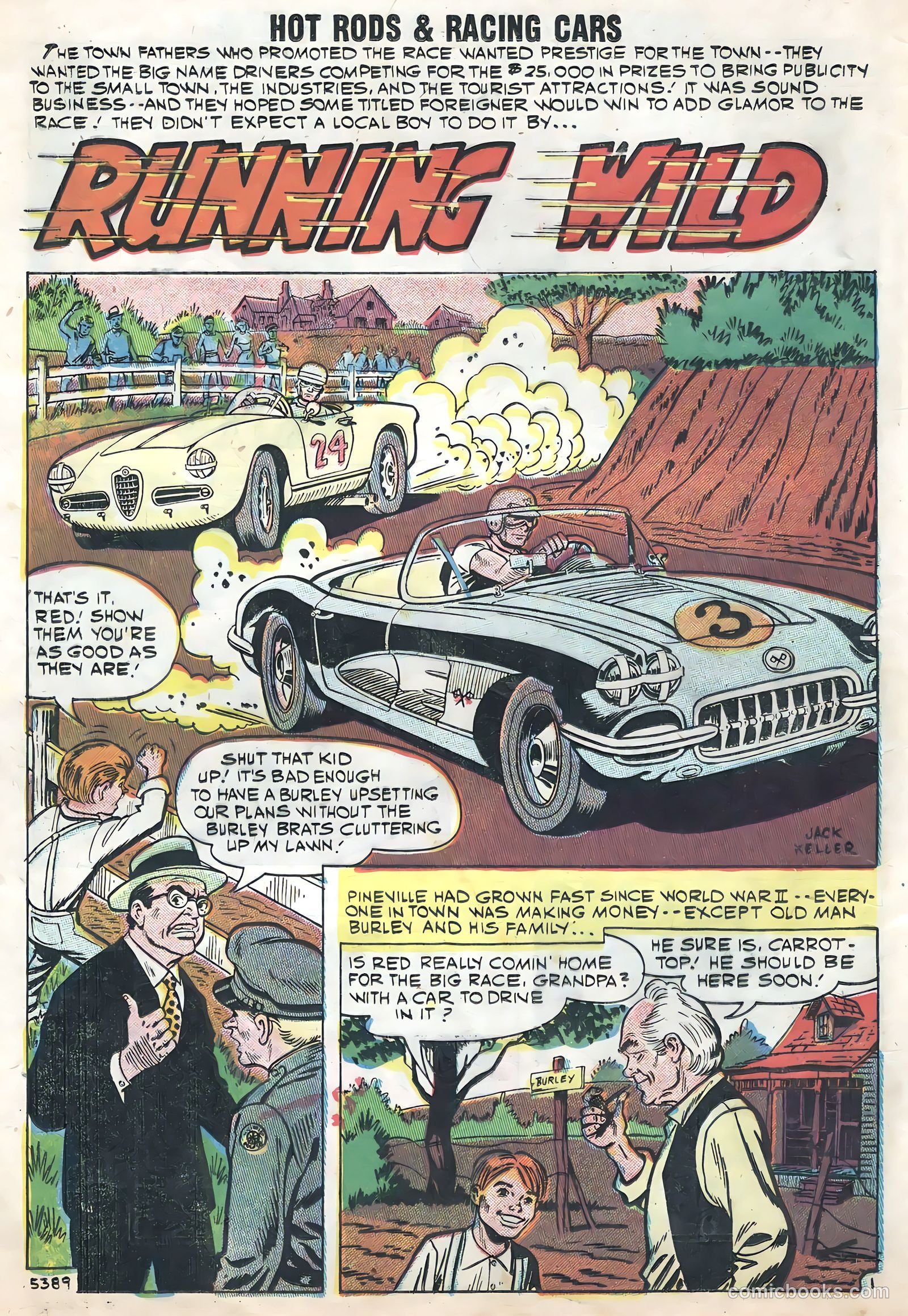 Hot Rods and Racing Cars #43 — page 12 of 36