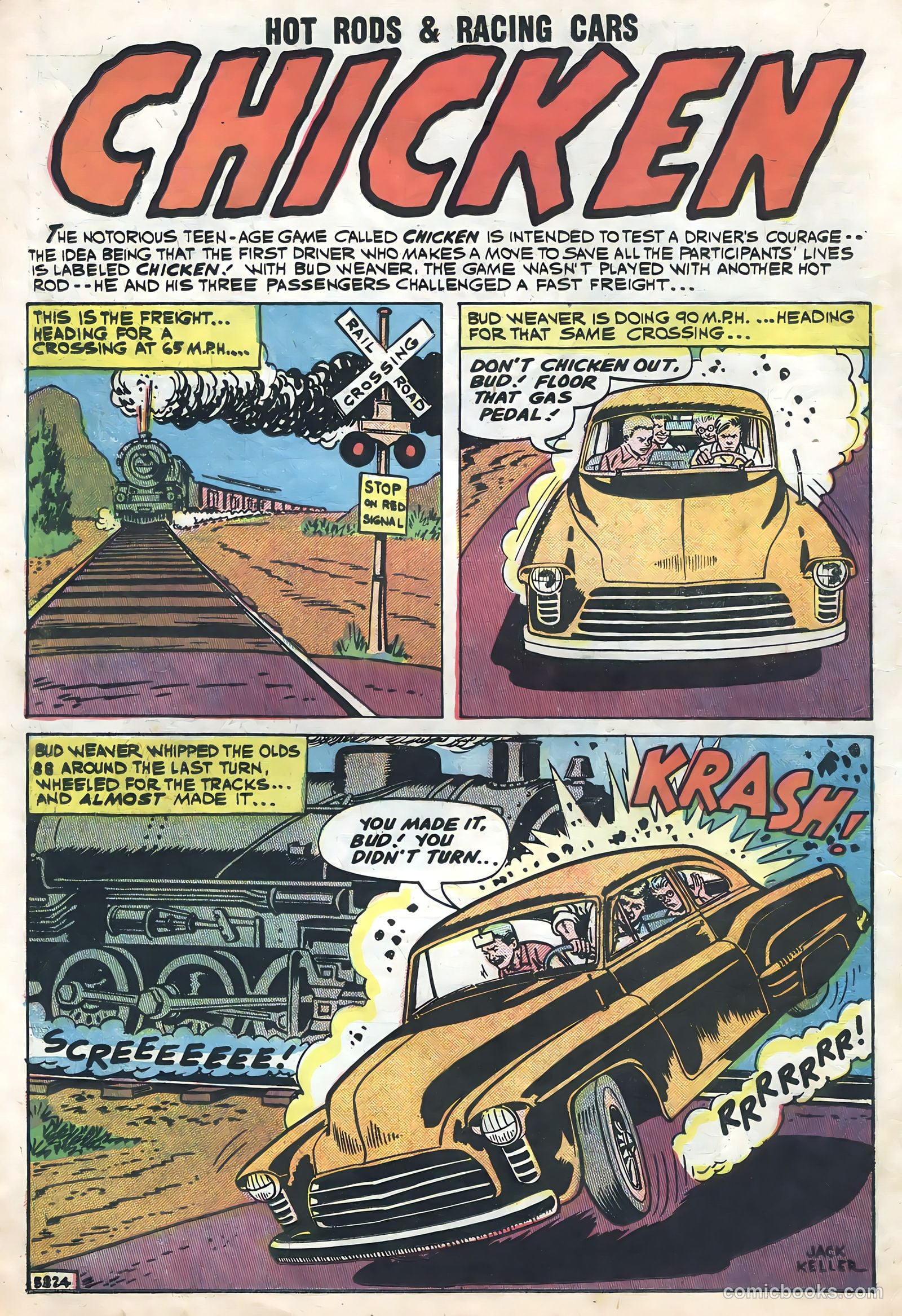 Hot Rods and Racing Cars #43 — page 18 of 36