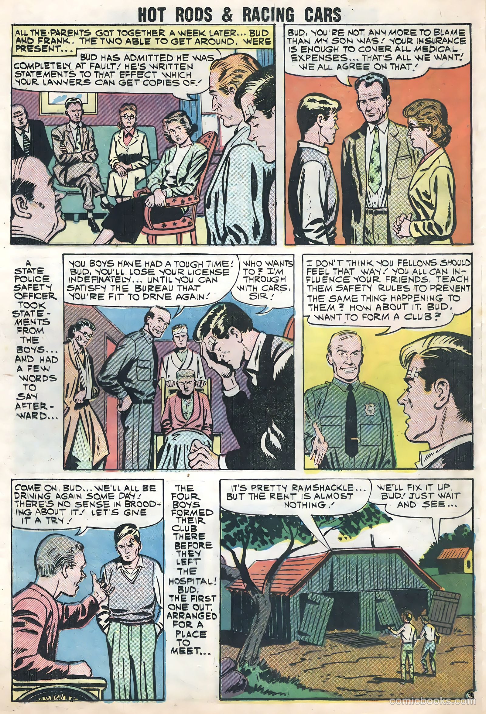 Hot Rods and Racing Cars #43 — page 20 of 36