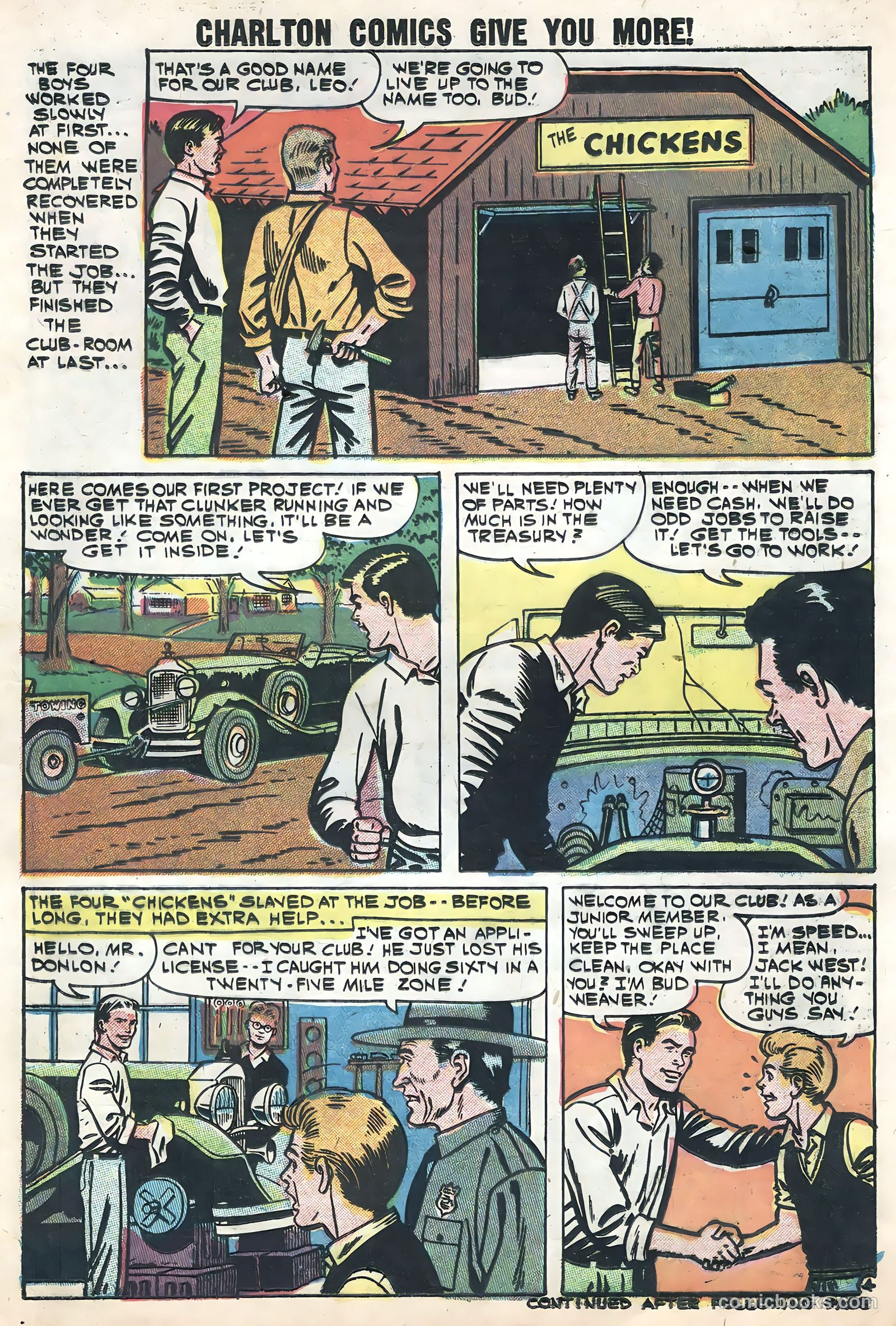 Hot Rods and Racing Cars #43 — page 21 of 36