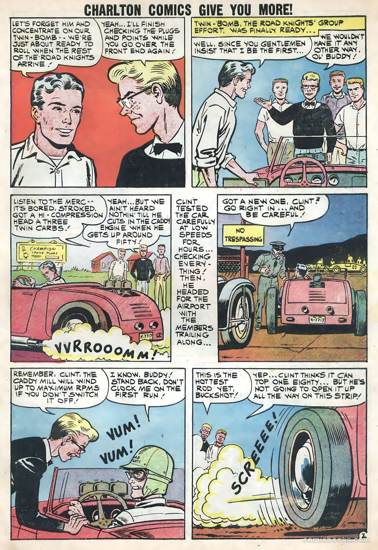 Hot Rods and Racing Cars #43 — page 27 of 36