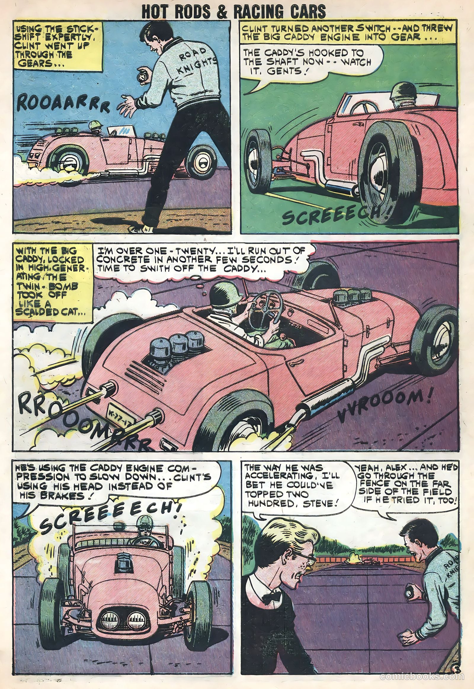 Hot Rods and Racing Cars #43 — page 28 of 36