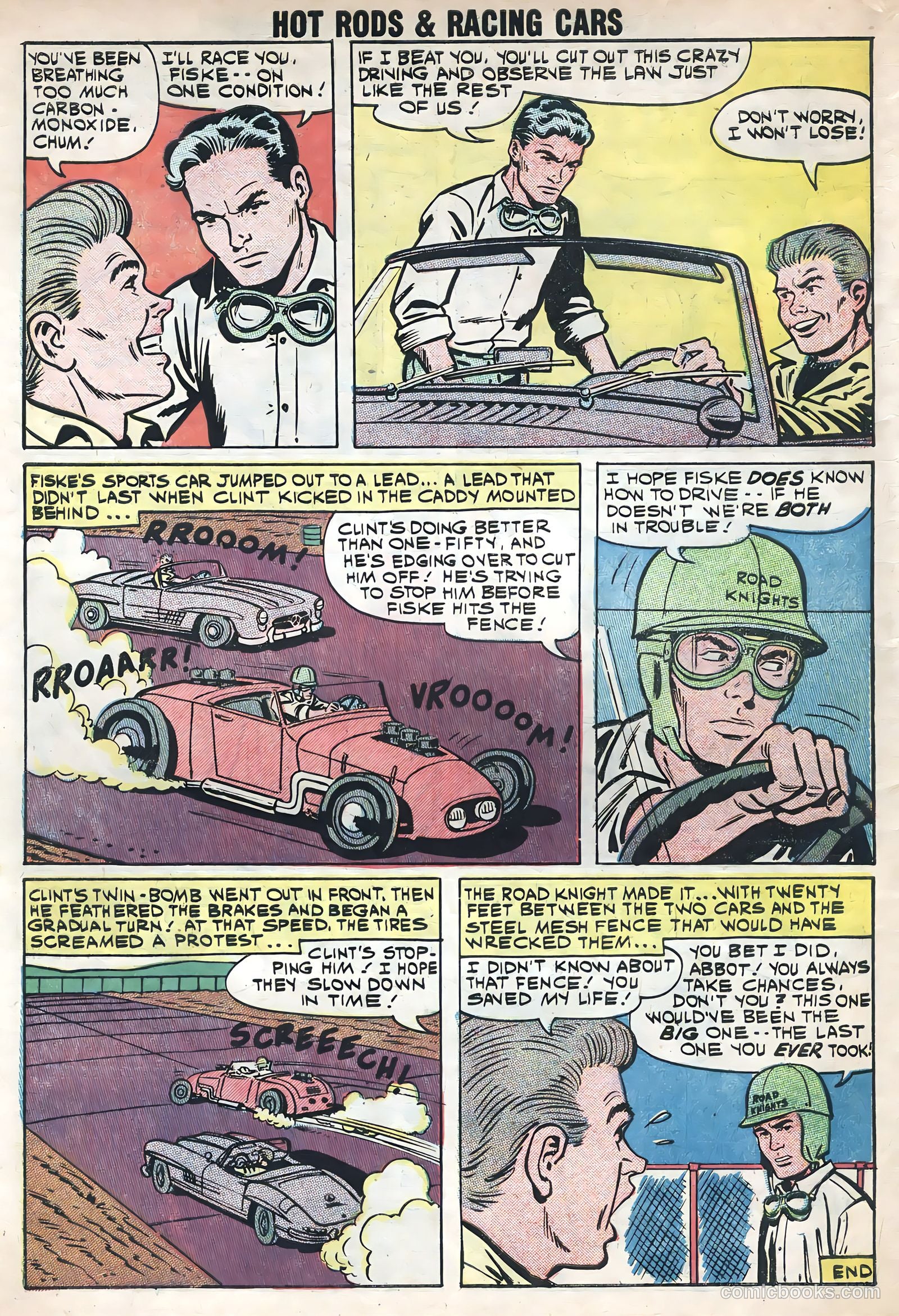 Hot Rods and Racing Cars #43 — page 30 of 36