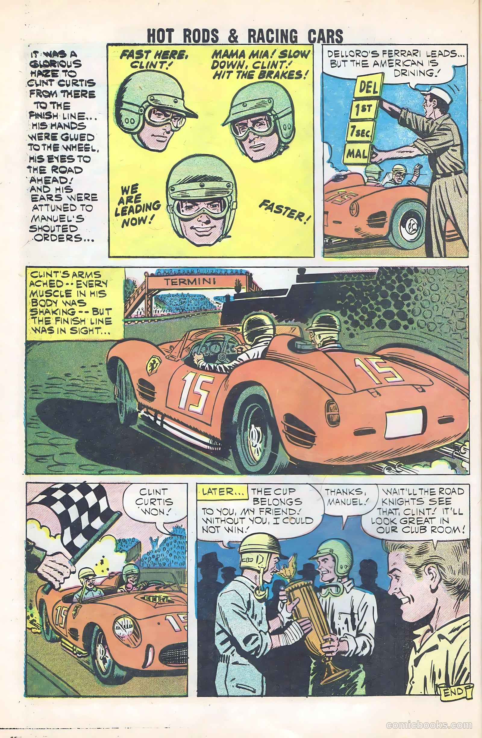 Hot Rods and Racing Cars #44 — page 8 of 36