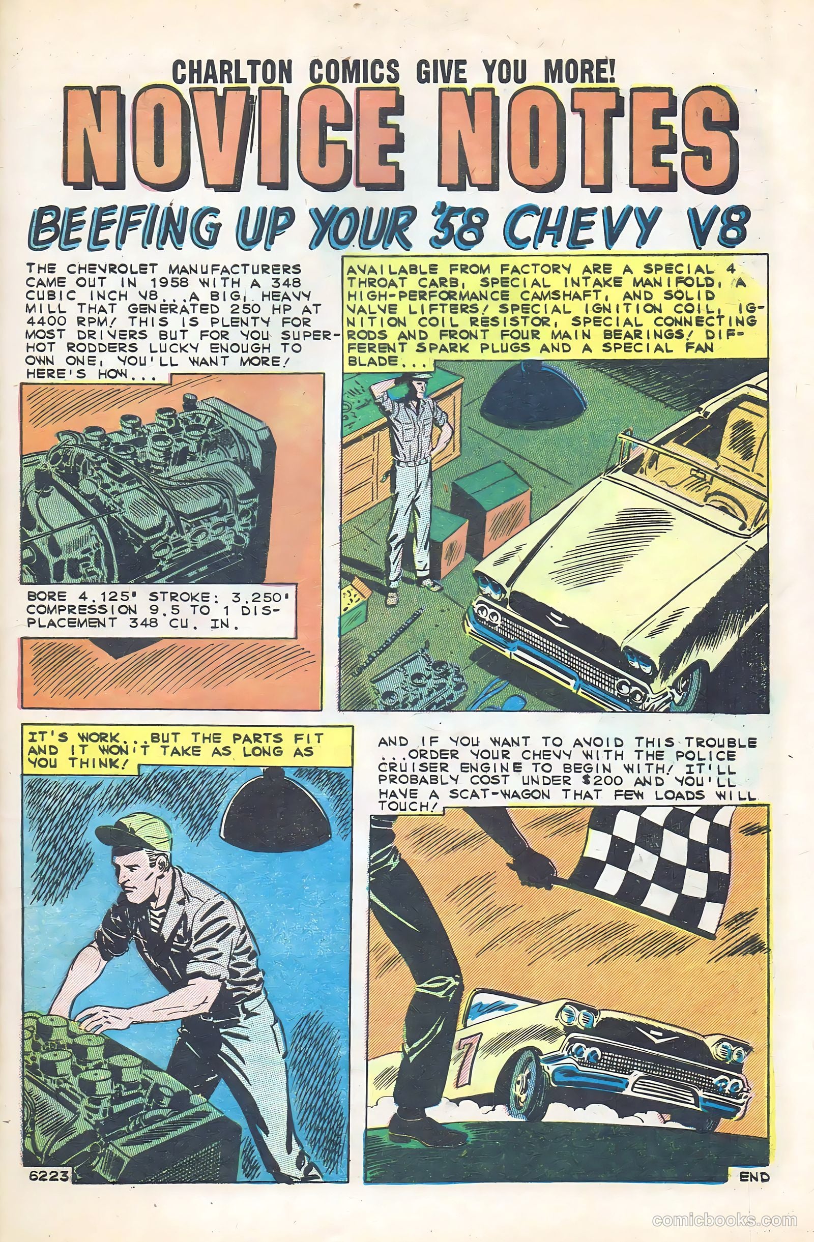 Hot Rods and Racing Cars #44 — page 9 of 36