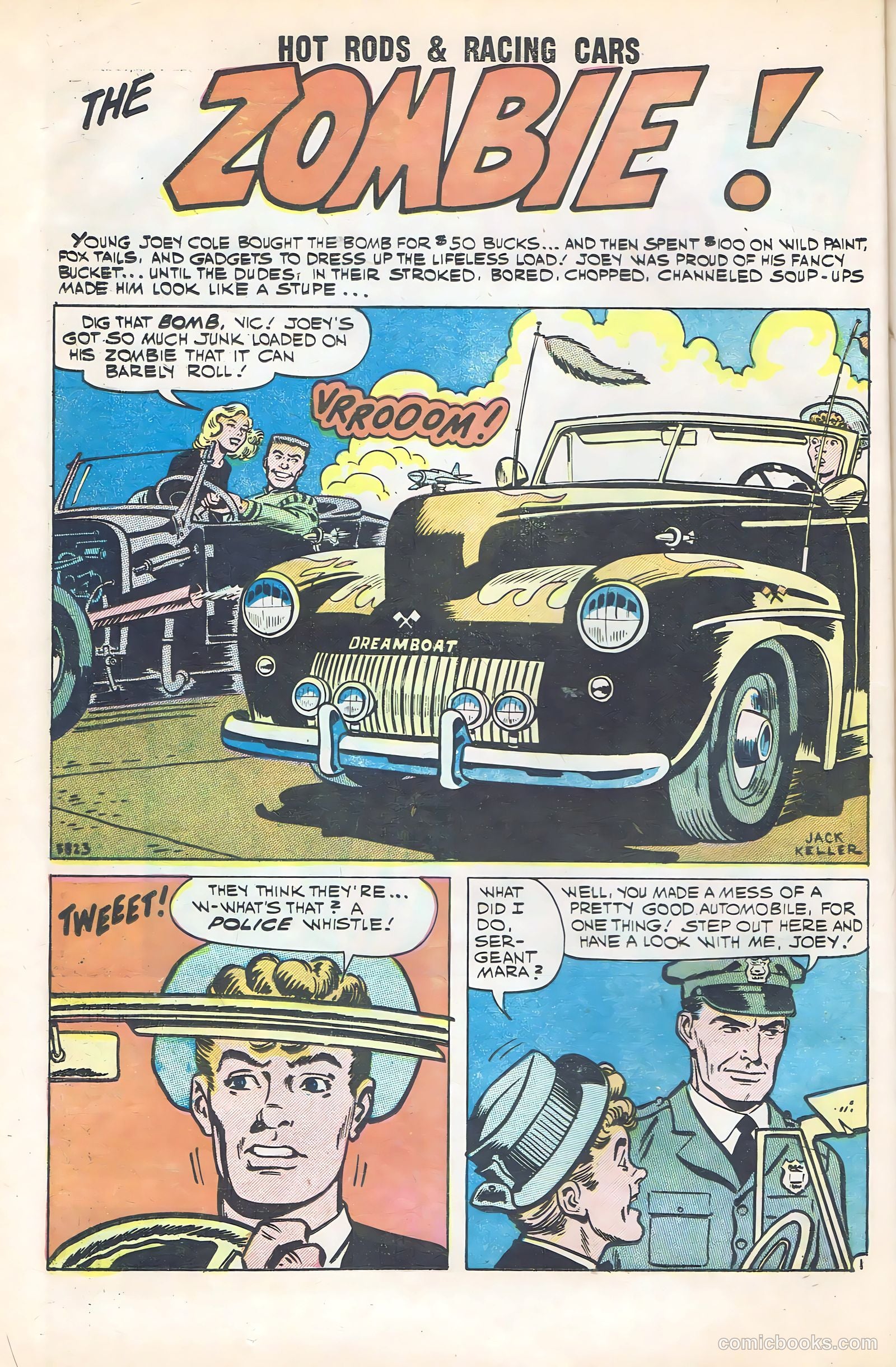 Hot Rods and Racing Cars #44 — page 12 of 36