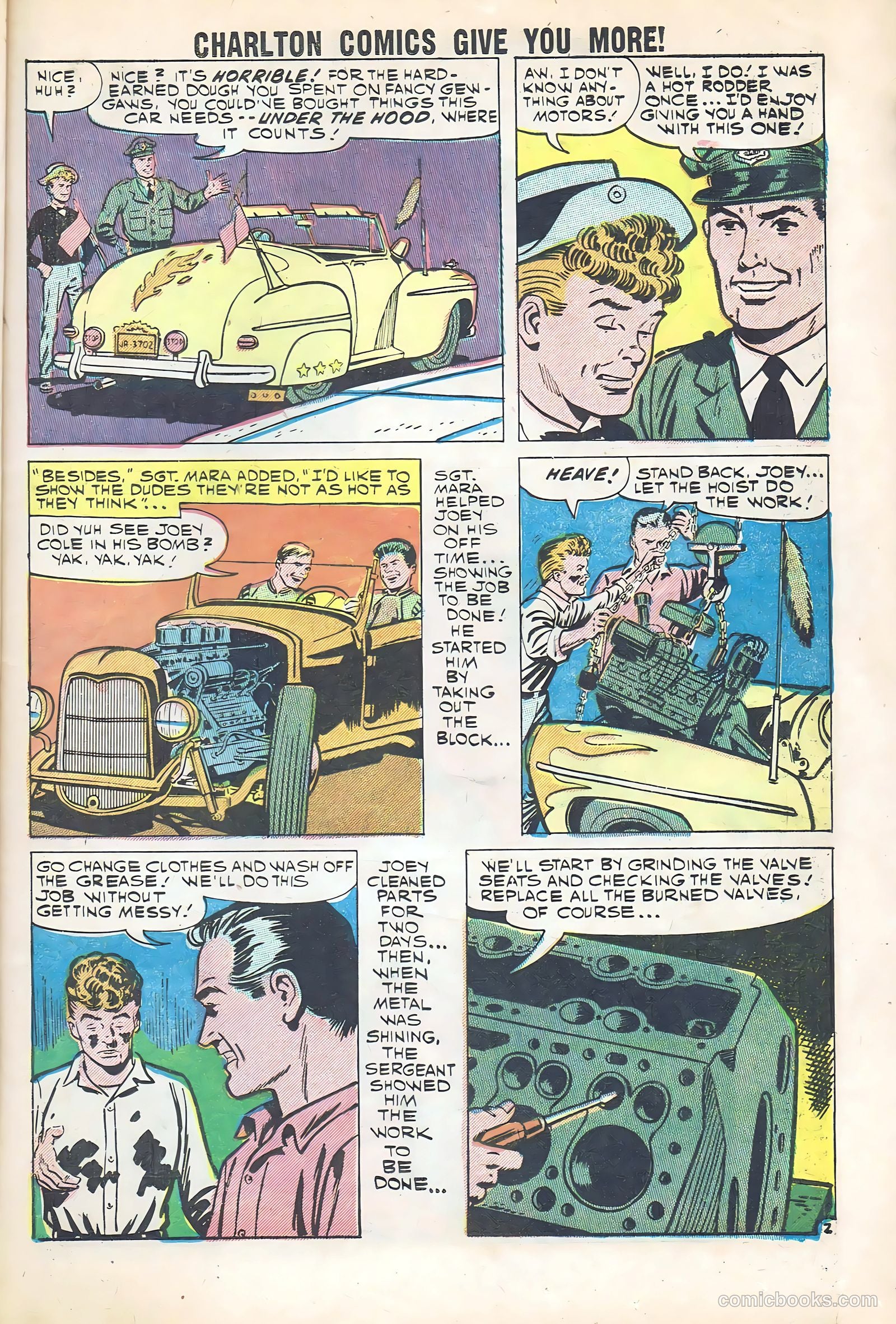 Hot Rods and Racing Cars #44 — page 13 of 36