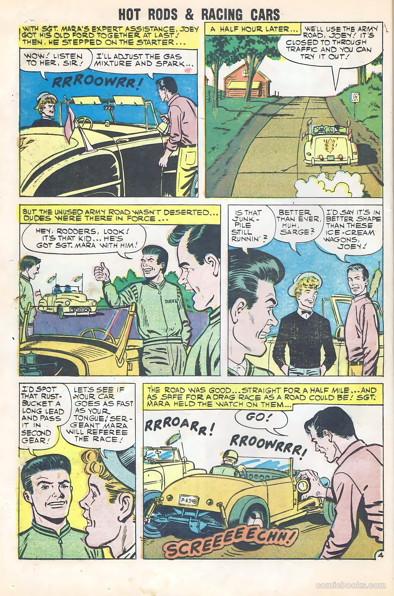Hot Rods and Racing Cars #44 — page 16 of 36
