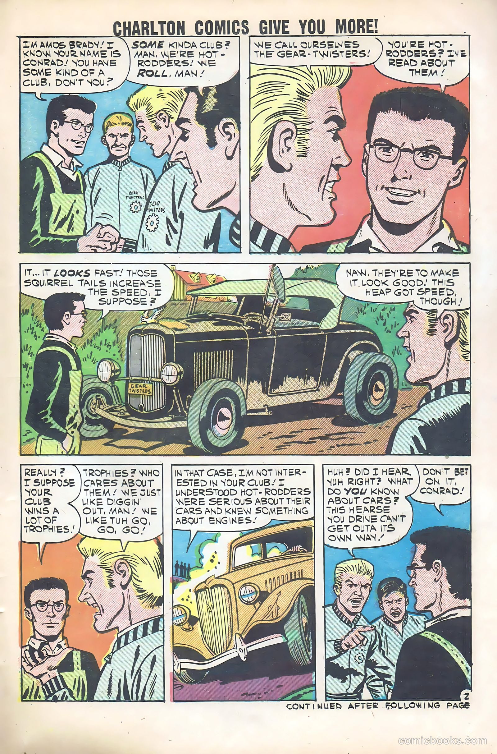 Hot Rods and Racing Cars #44 — page 21 of 36