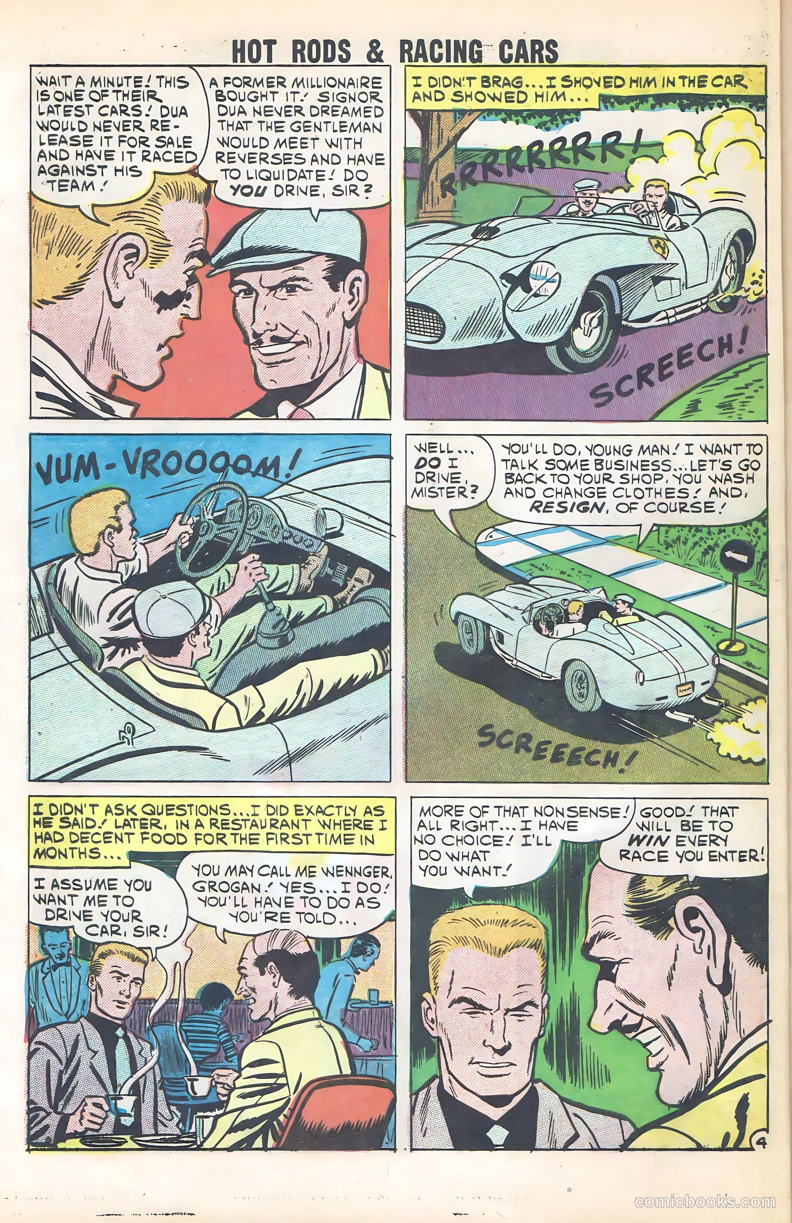 Hot Rods and Racing Cars #44 — page 28 of 36