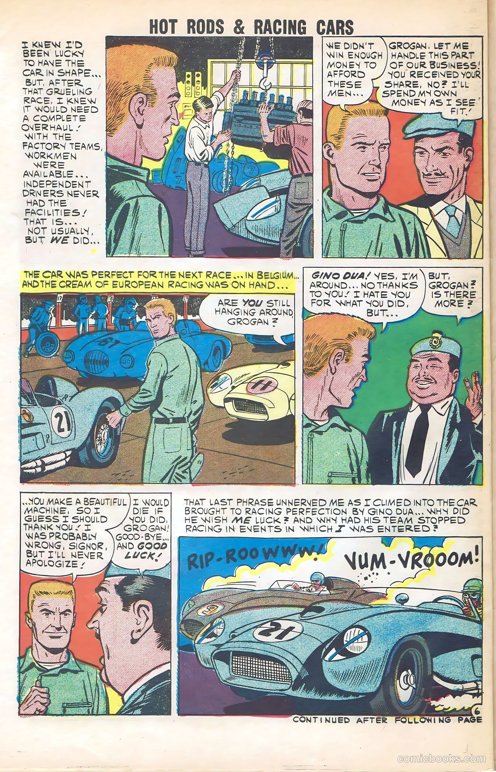 Hot Rods and Racing Cars #44 — page 30 of 36