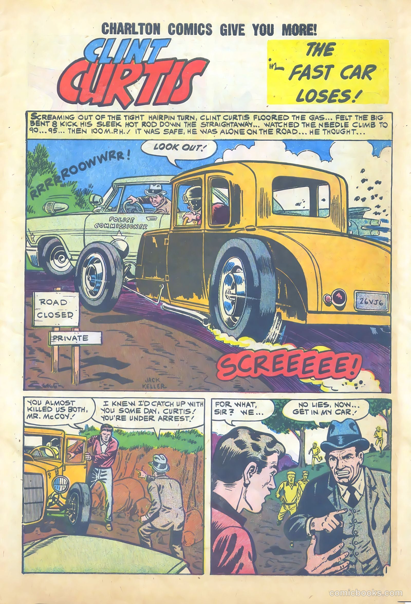 Hot Rods and Racing Cars #46 — page 3 of 36