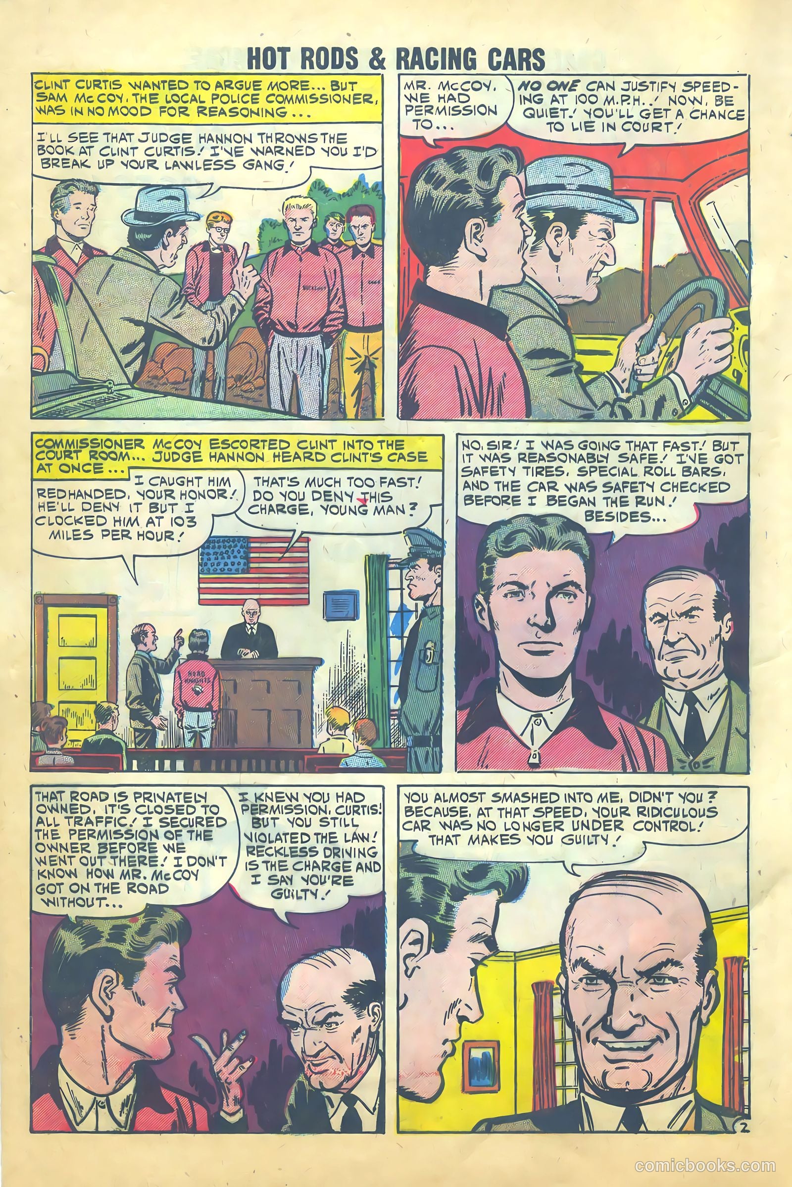 Hot Rods and Racing Cars #46 — page 4 of 36