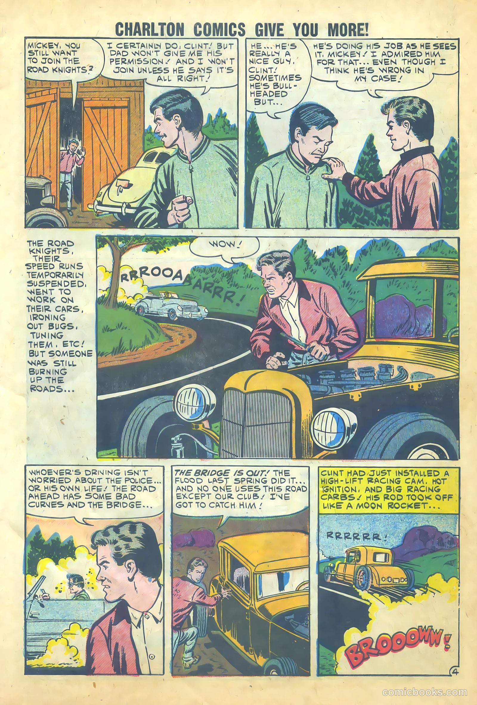 Hot Rods and Racing Cars #46 — page 7 of 36