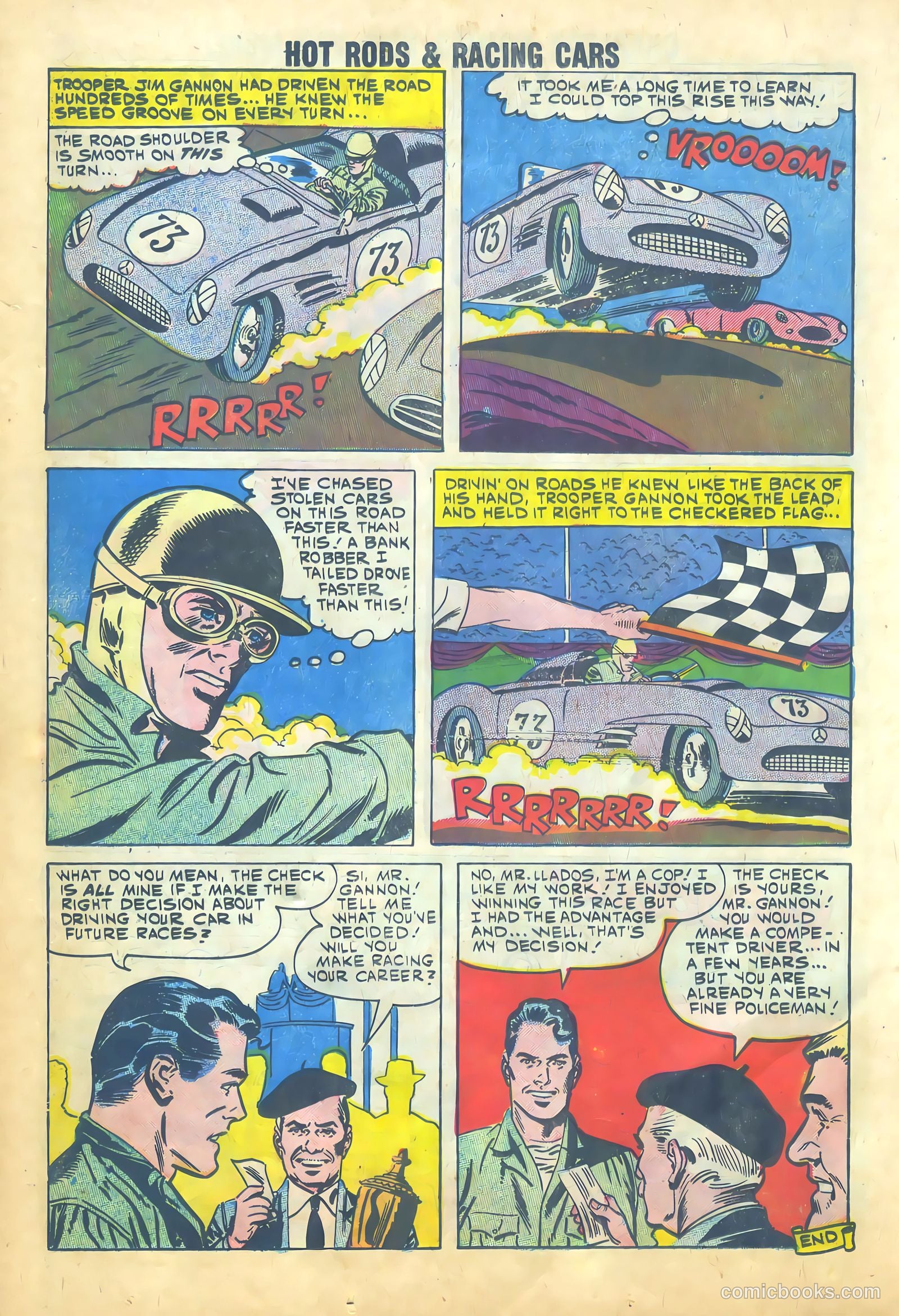 Hot Rods and Racing Cars #46 — page 14 of 36