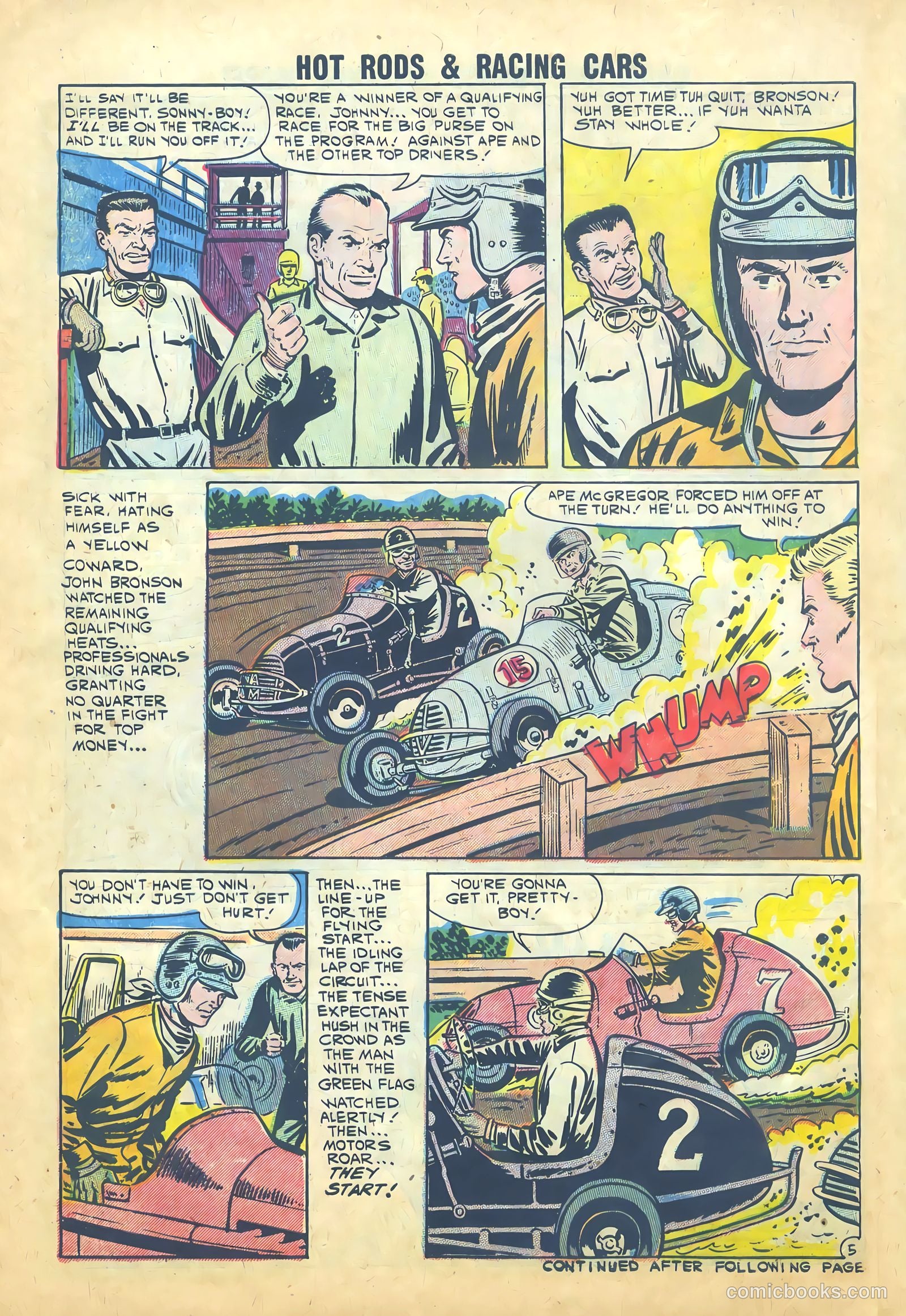 Hot Rods and Racing Cars #46 — page 30 of 36