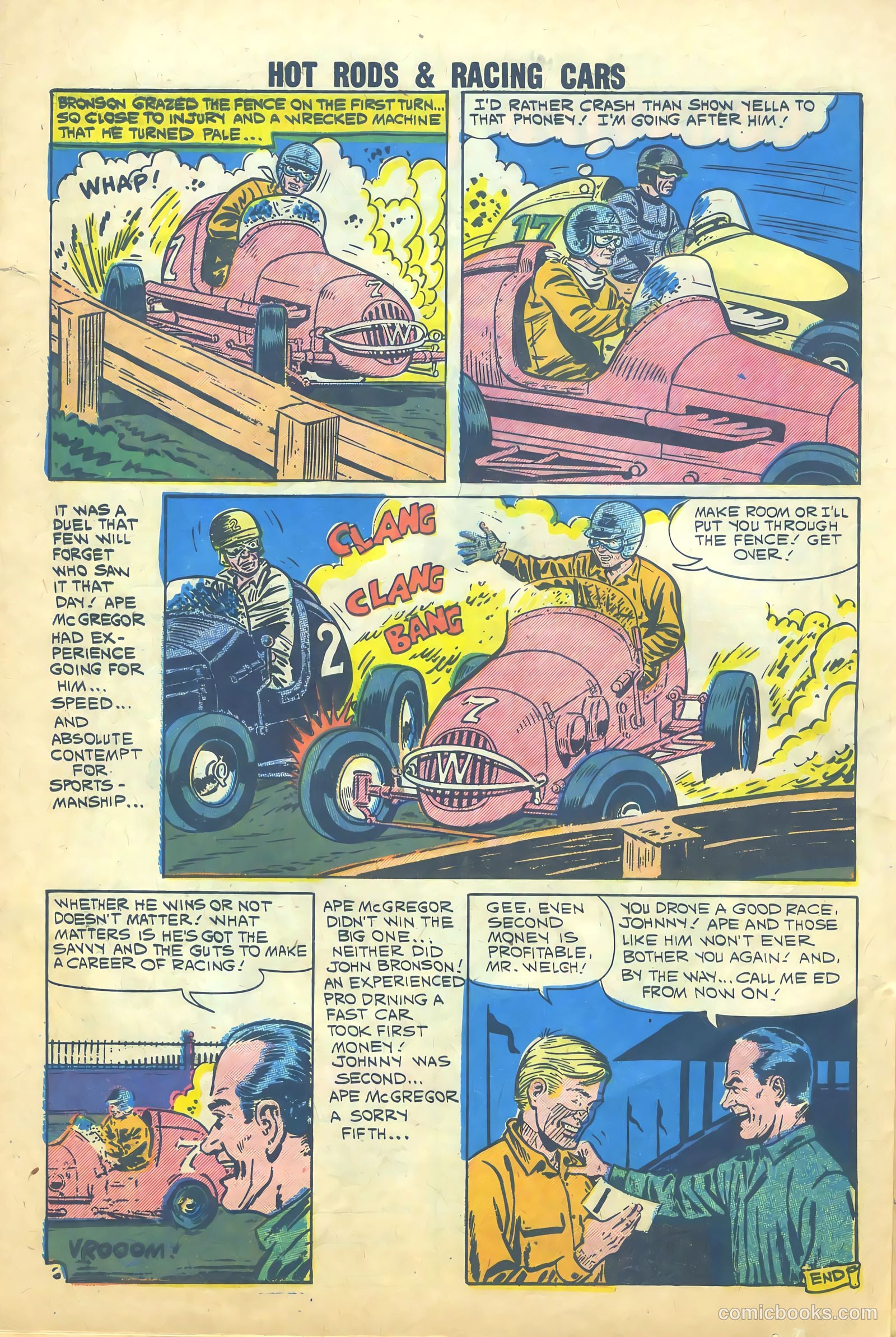 Hot Rods and Racing Cars #46 — page 32 of 36