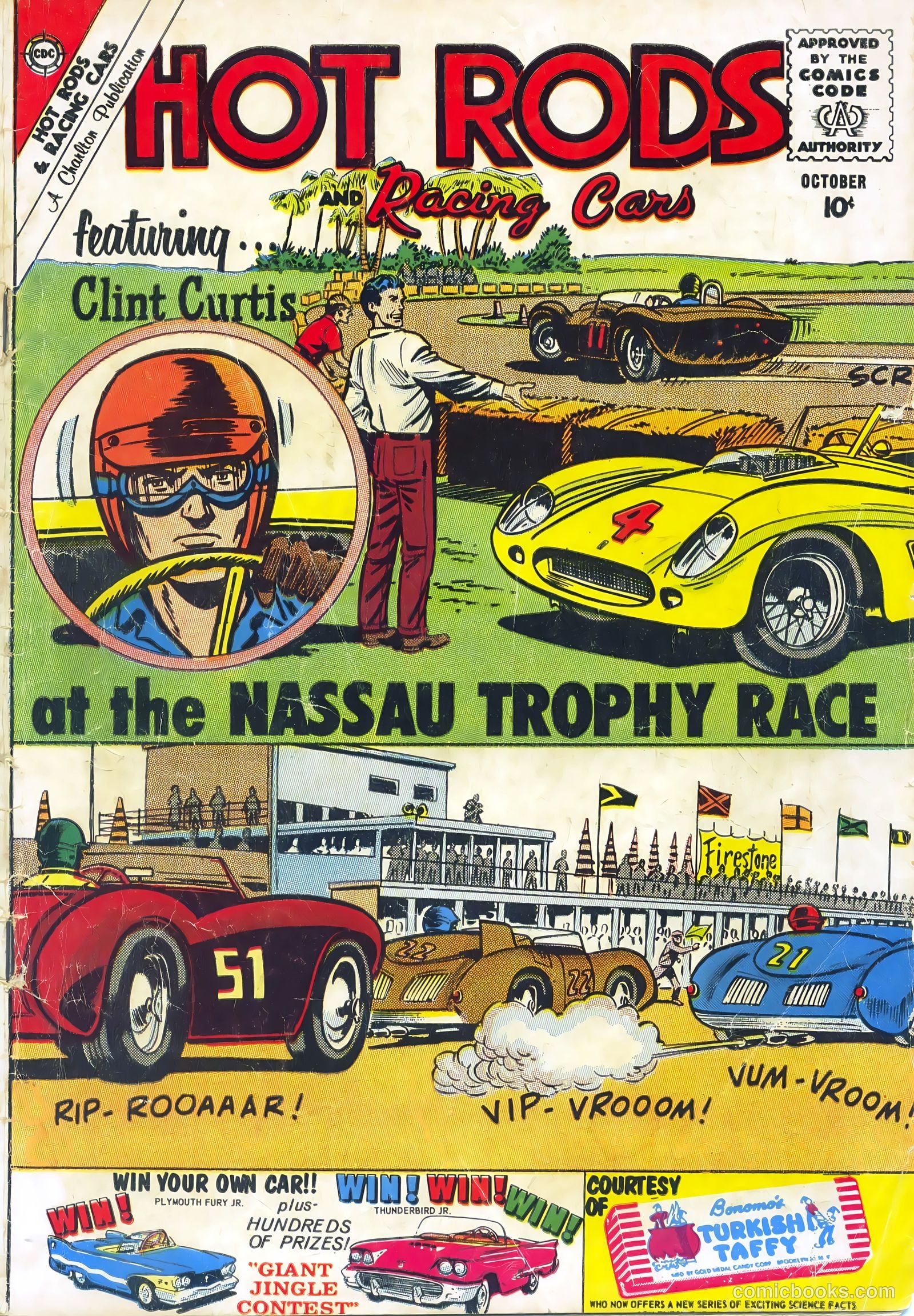 Hot Rods and Racing Cars #48 — page 1 of 37