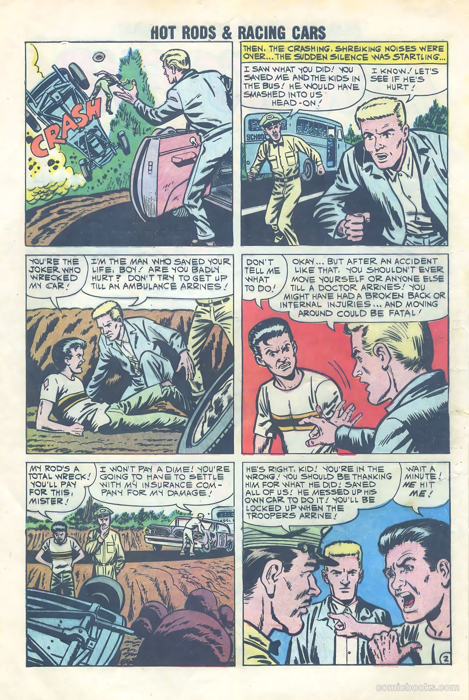 Hot Rods and Racing Cars #48 — page 4 of 37