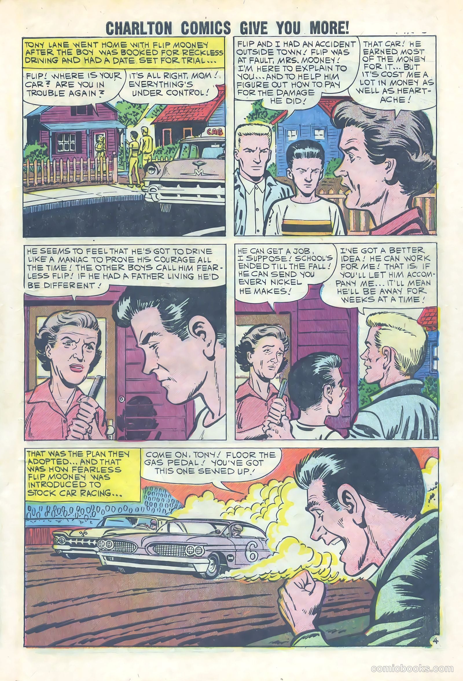 Hot Rods and Racing Cars #48 — page 7 of 37