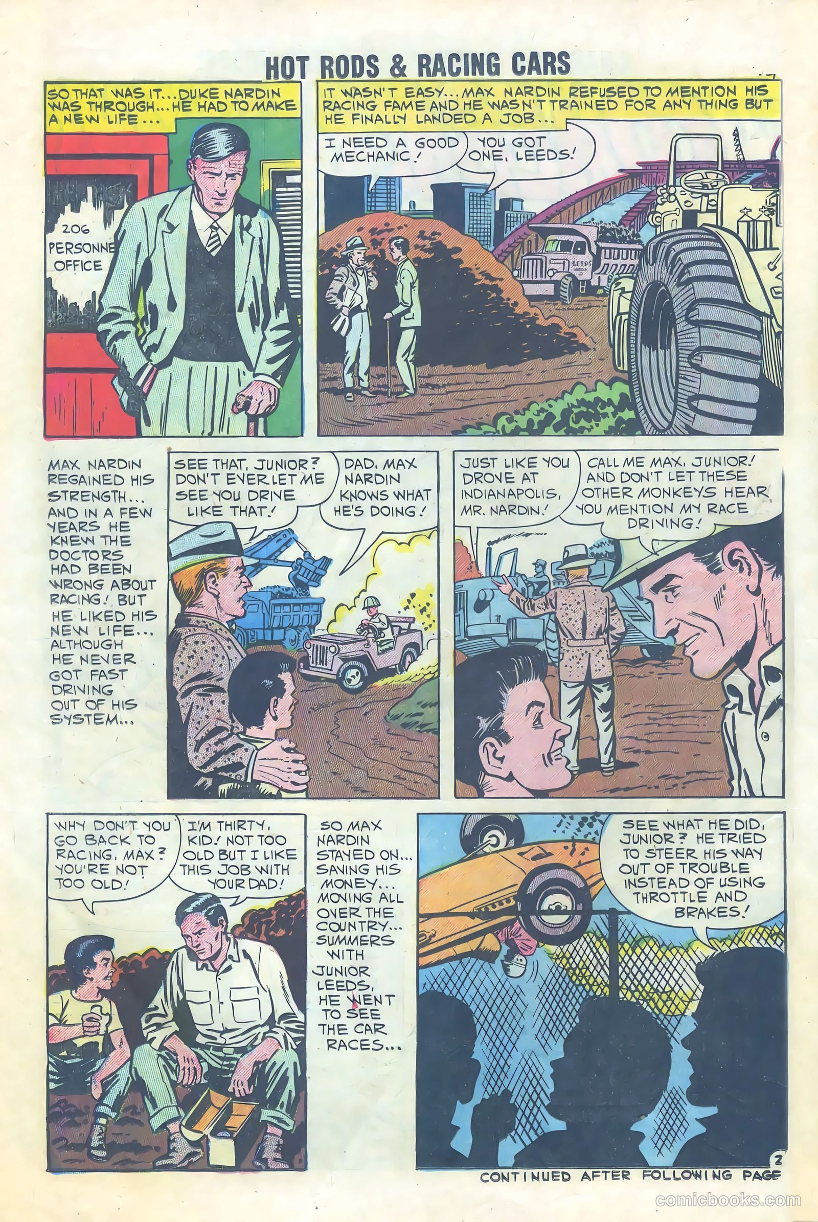 Hot Rods and Racing Cars #48 — page 14 of 37