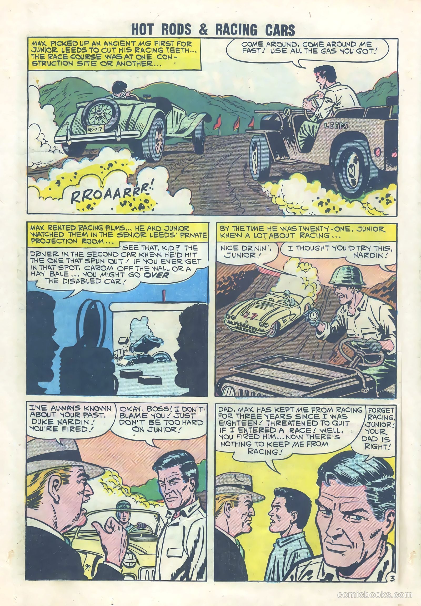 Hot Rods and Racing Cars #48 — page 16 of 37