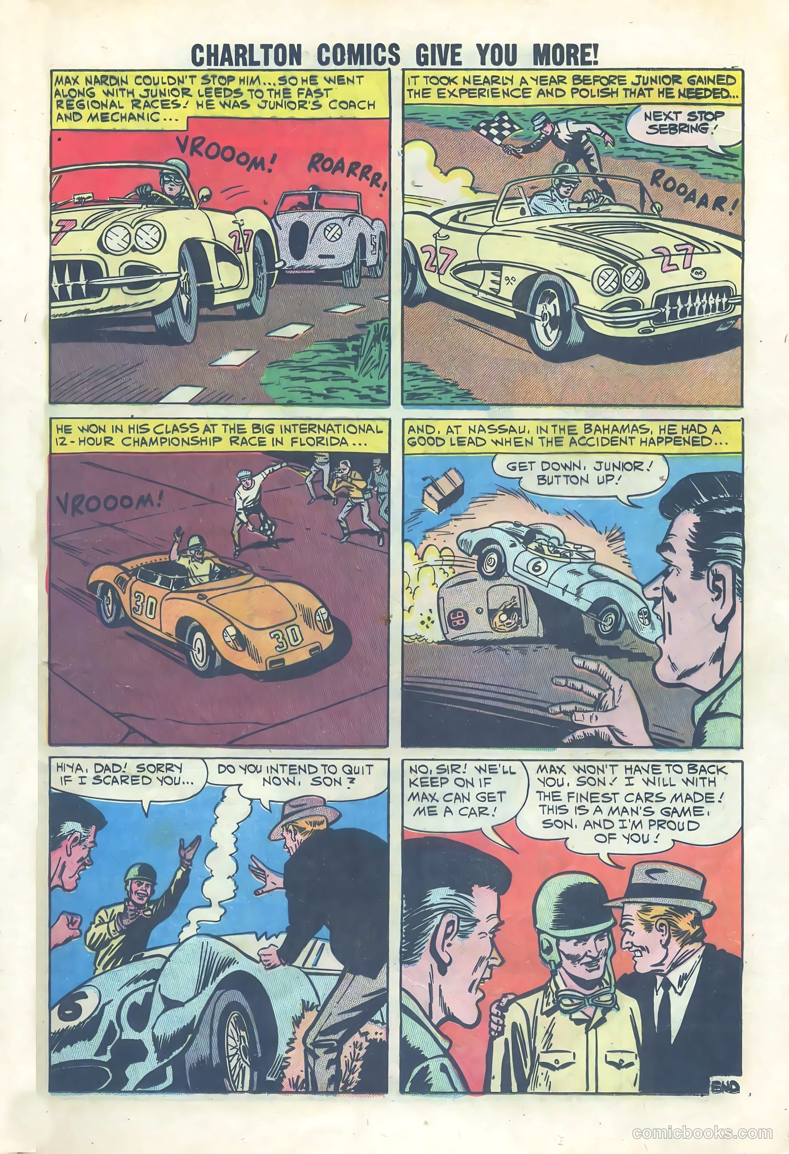 Hot Rods and Racing Cars #48 — page 17 of 37