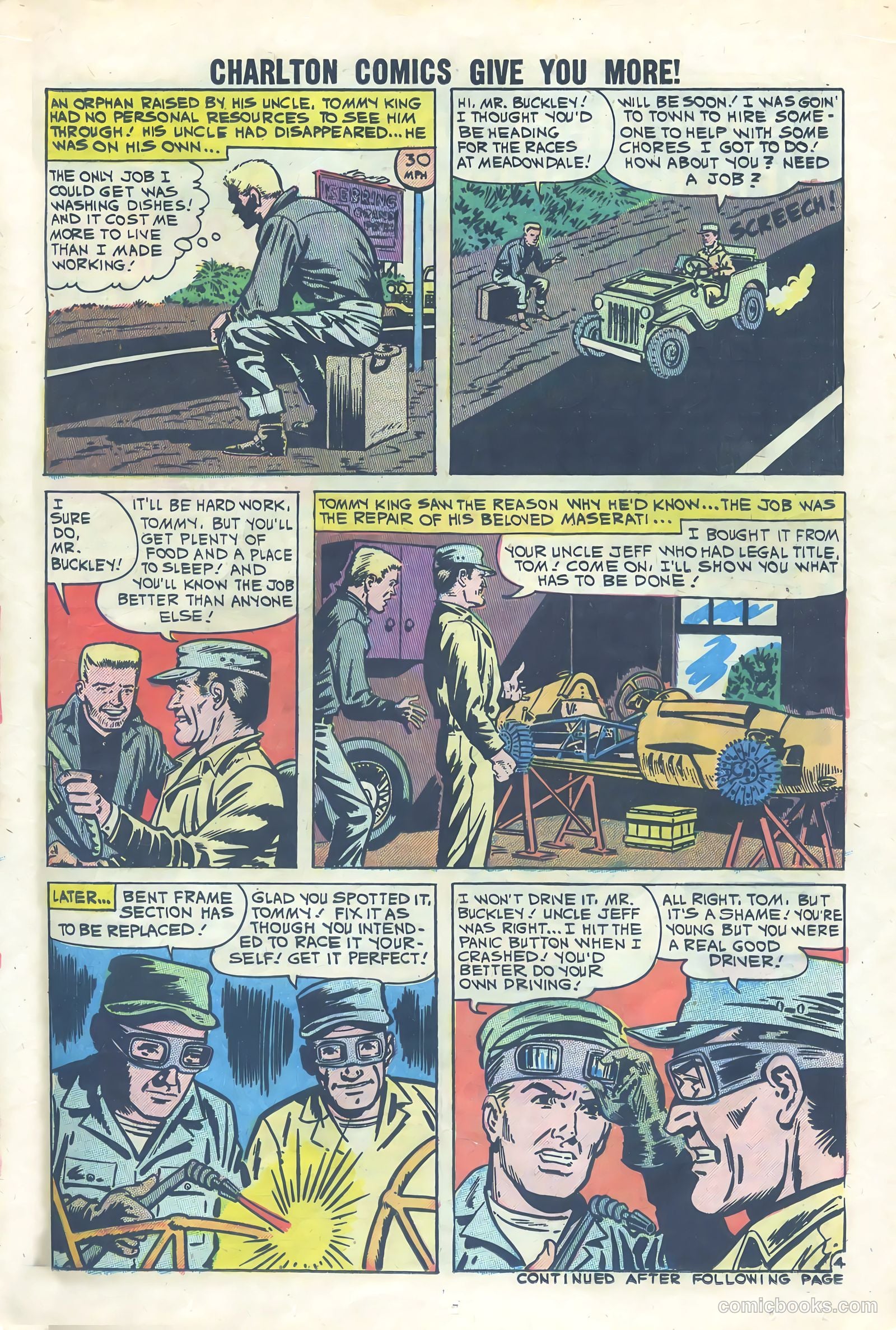 Hot Rods and Racing Cars #48 — page 21 of 37