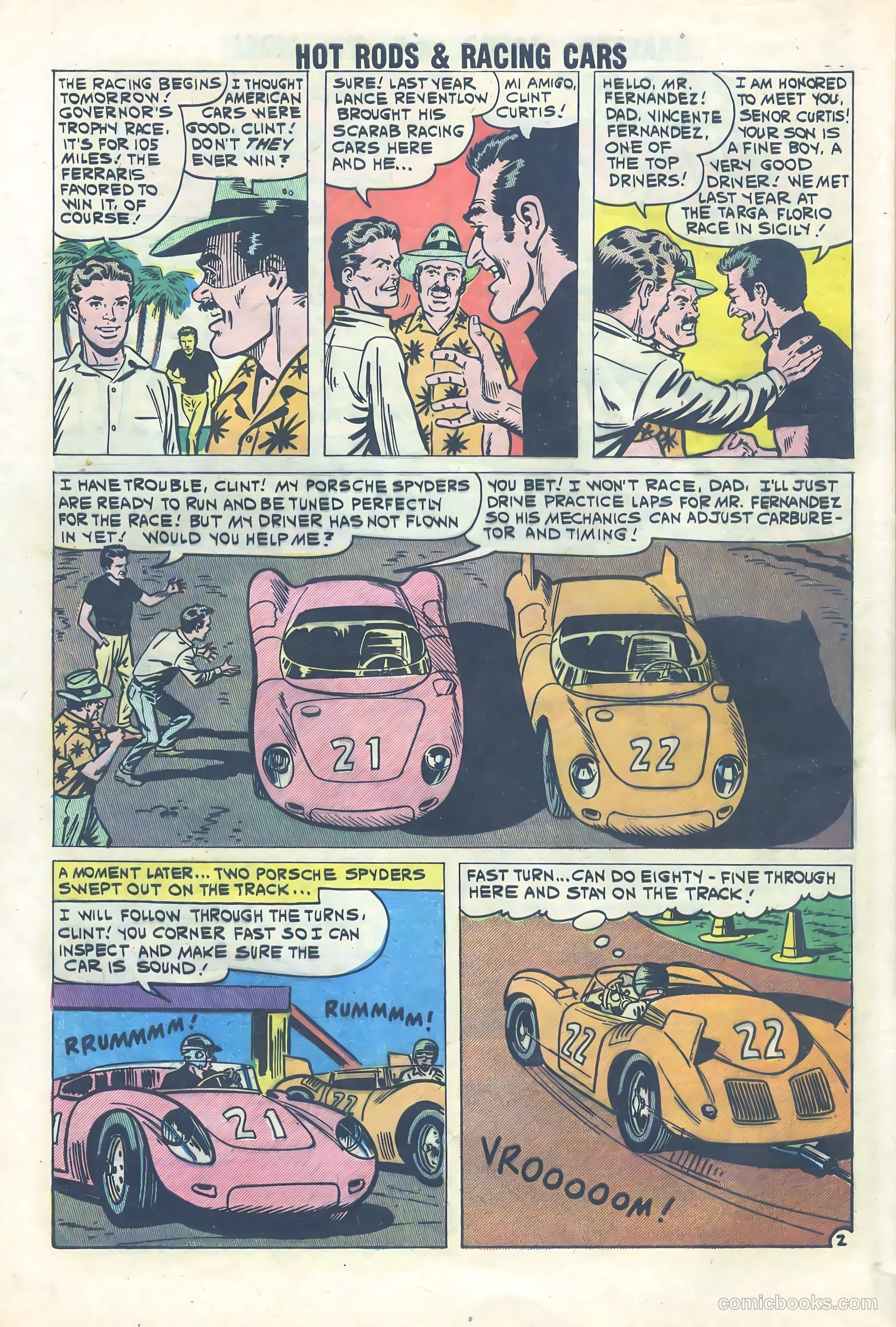 Hot Rods and Racing Cars #48 — page 28 of 37