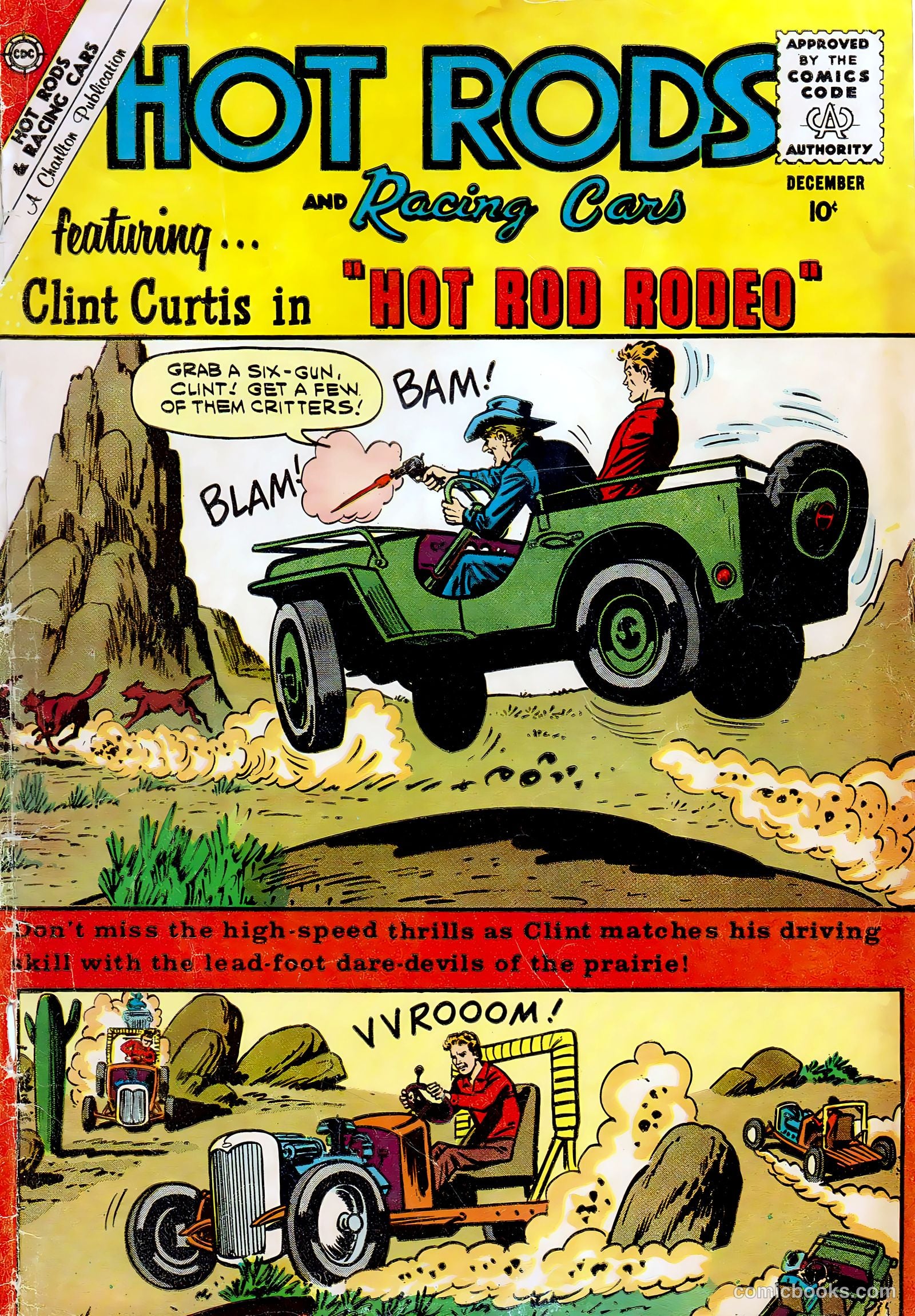 Hot Rods and Racing Cars #49 — page 1 of 36