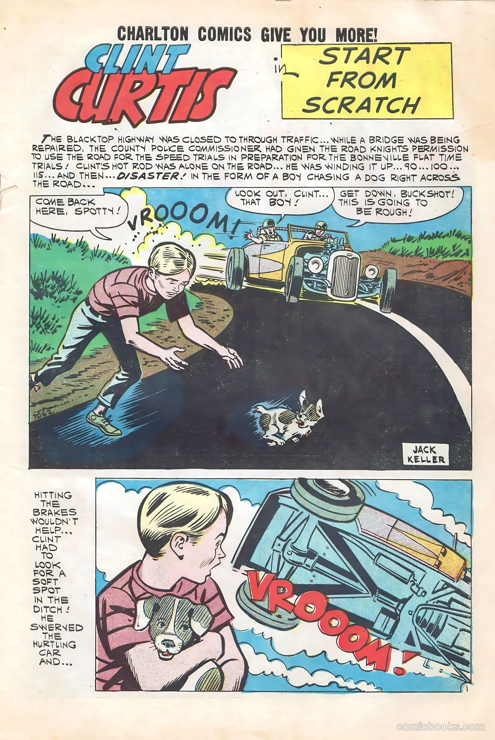 Hot Rods and Racing Cars #49 — page 3 of 36
