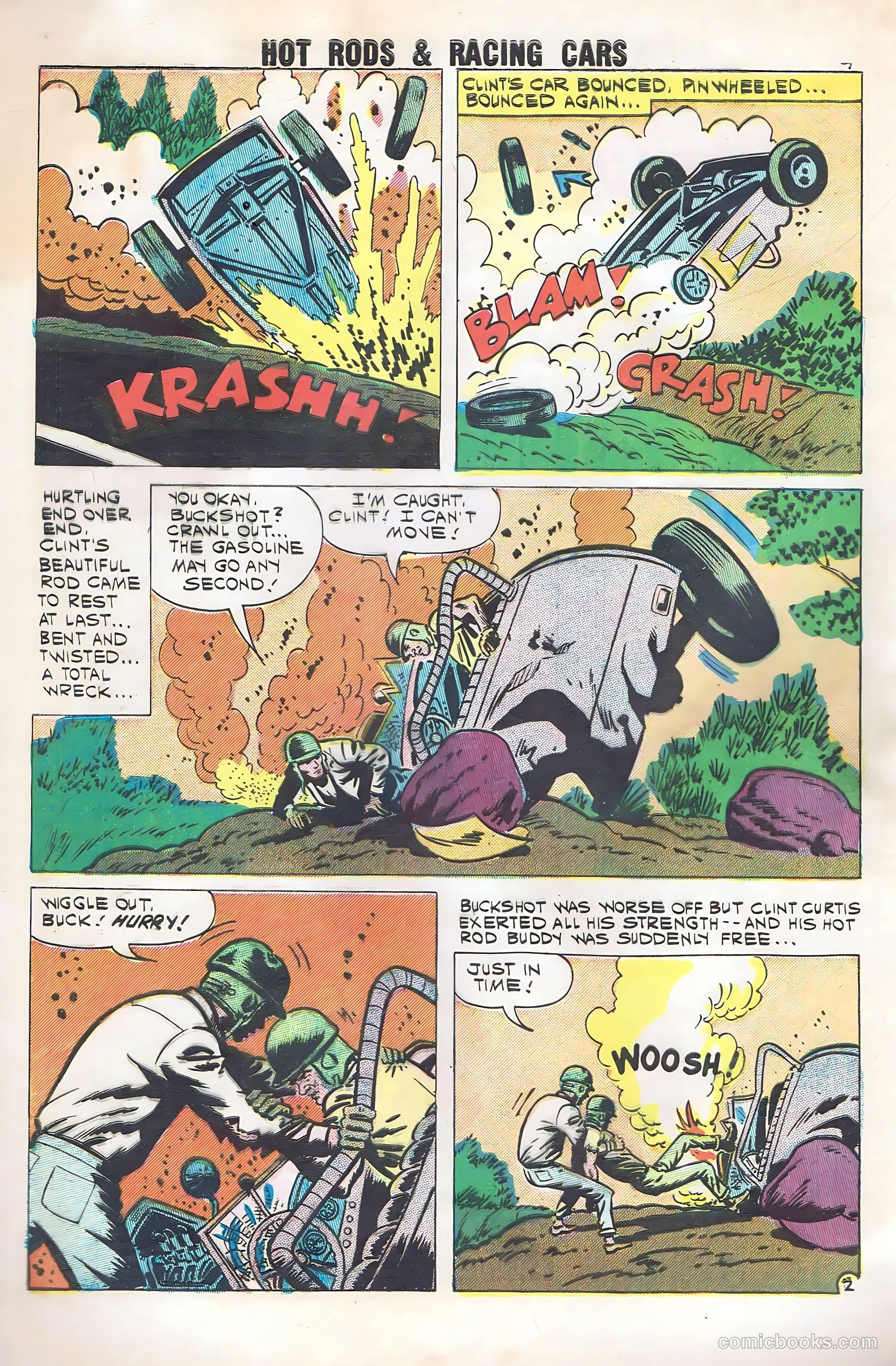 Hot Rods and Racing Cars #49 — page 4 of 36