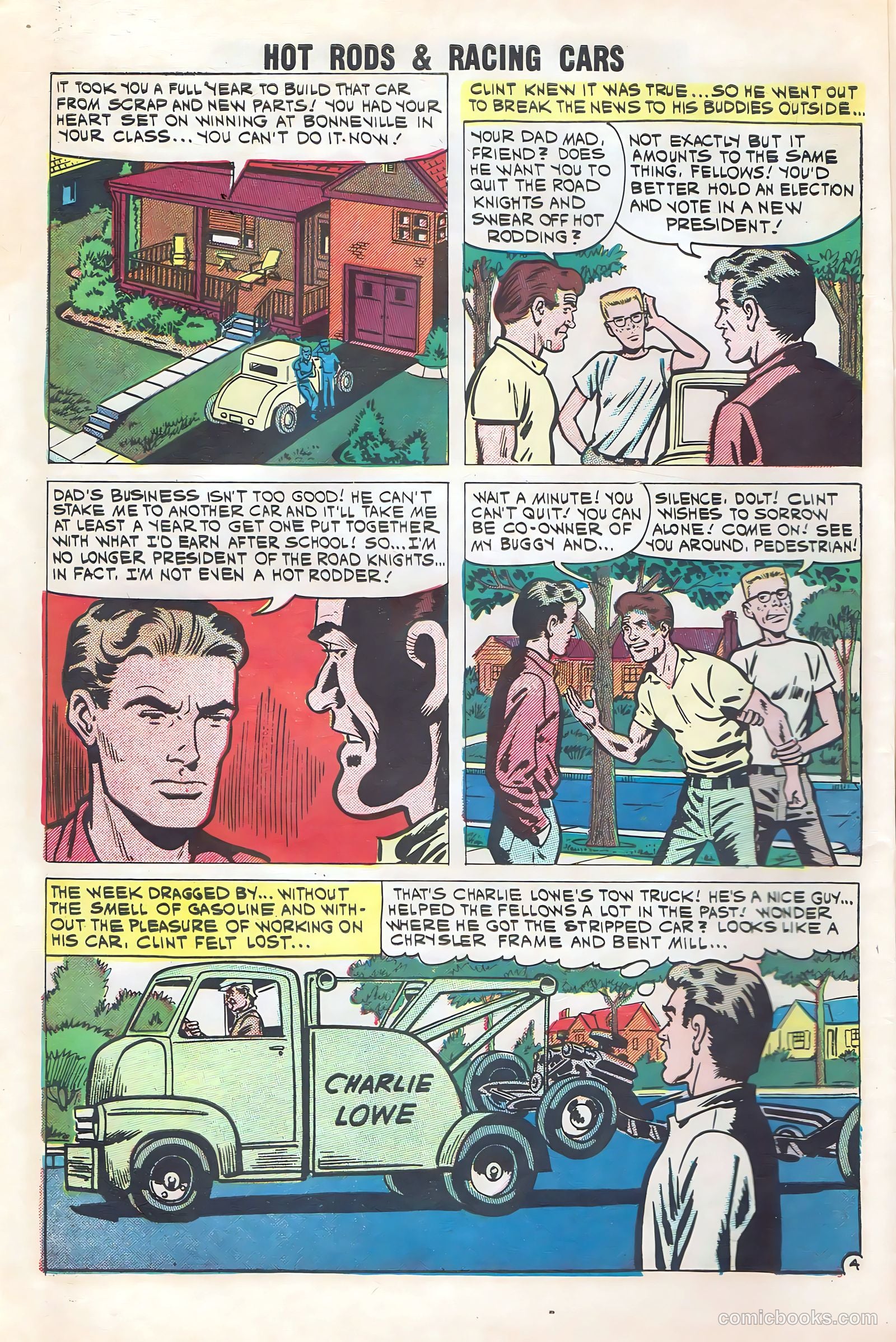 Hot Rods and Racing Cars #49 — page 6 of 36
