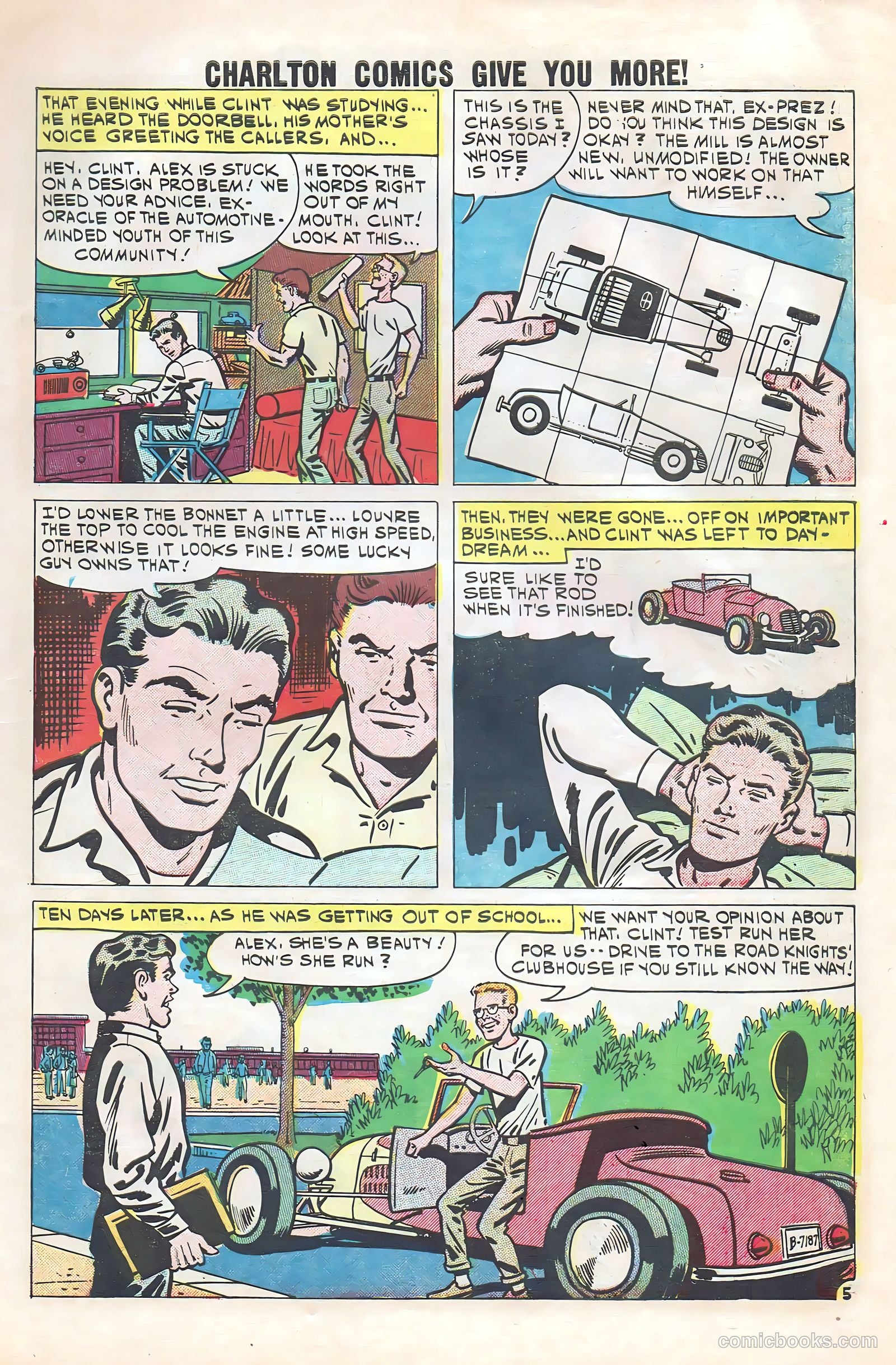 Hot Rods and Racing Cars #49 — page 7 of 36