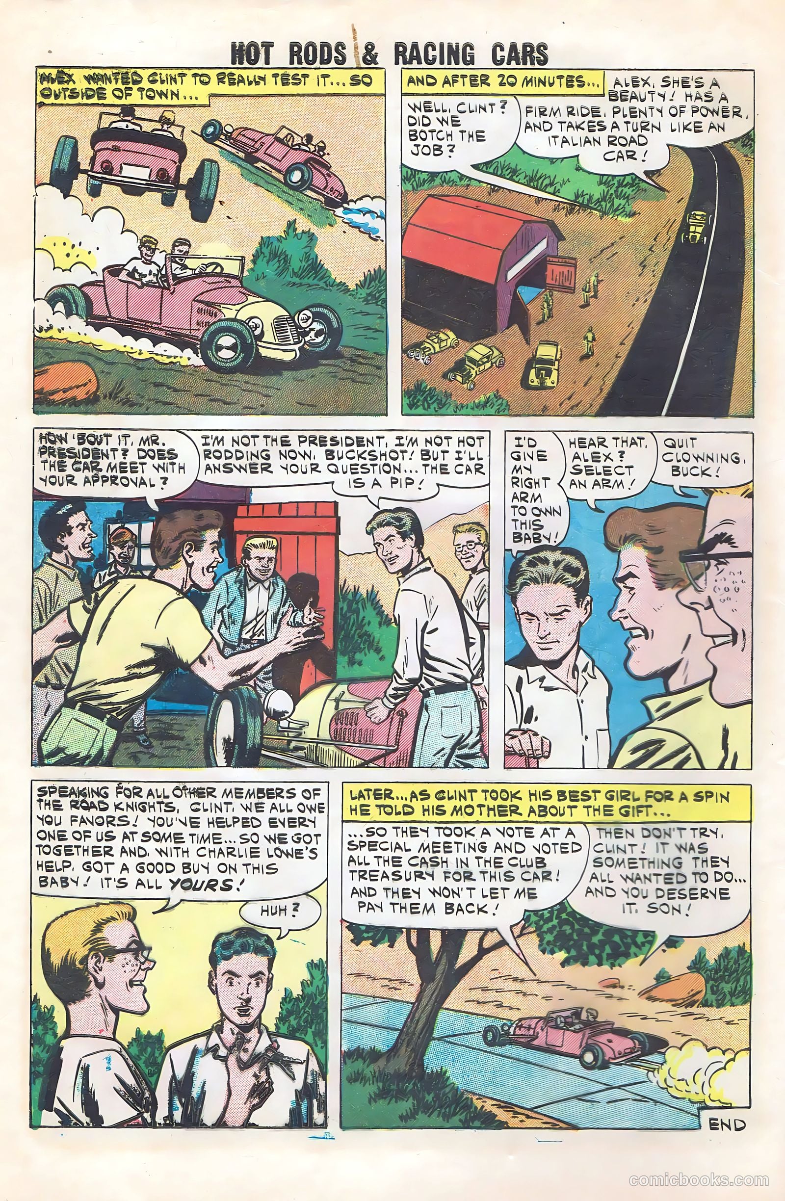 Hot Rods and Racing Cars #49 — page 8 of 36