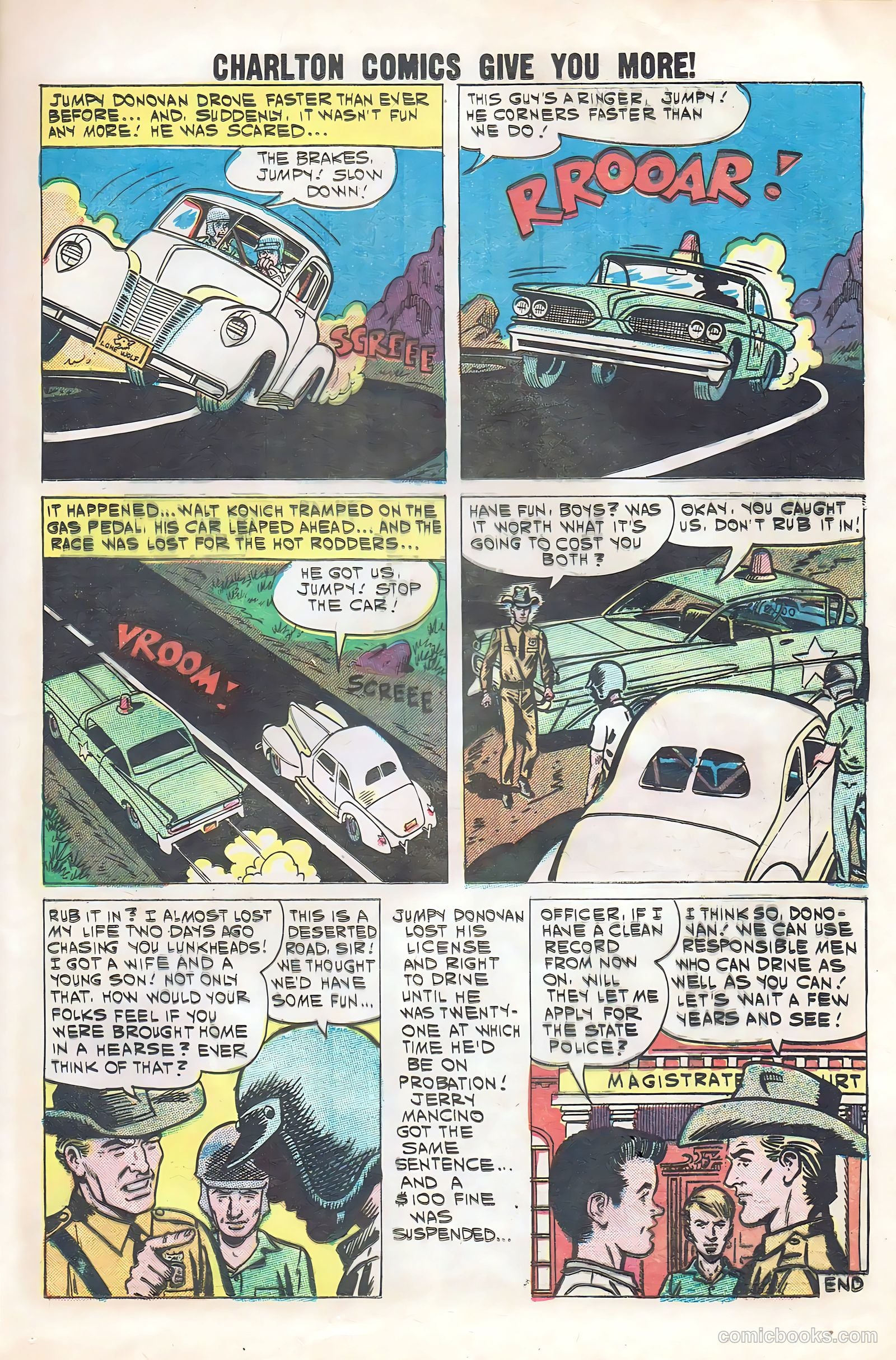 Hot Rods and Racing Cars #49 — page 21 of 36
