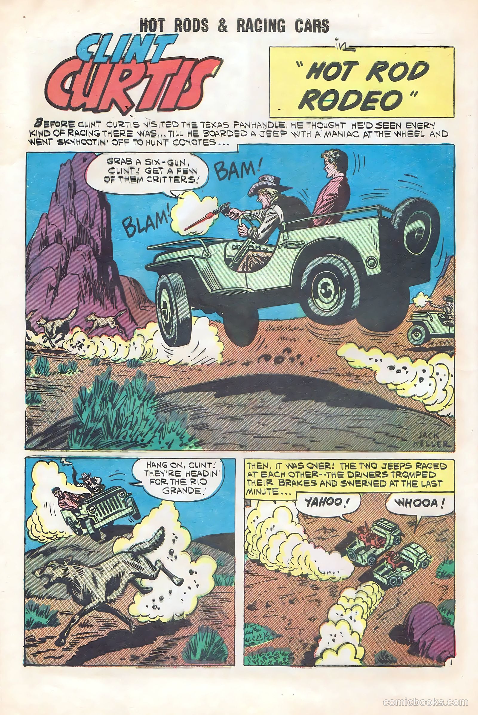 Hot Rods and Racing Cars #49 — page 28 of 36