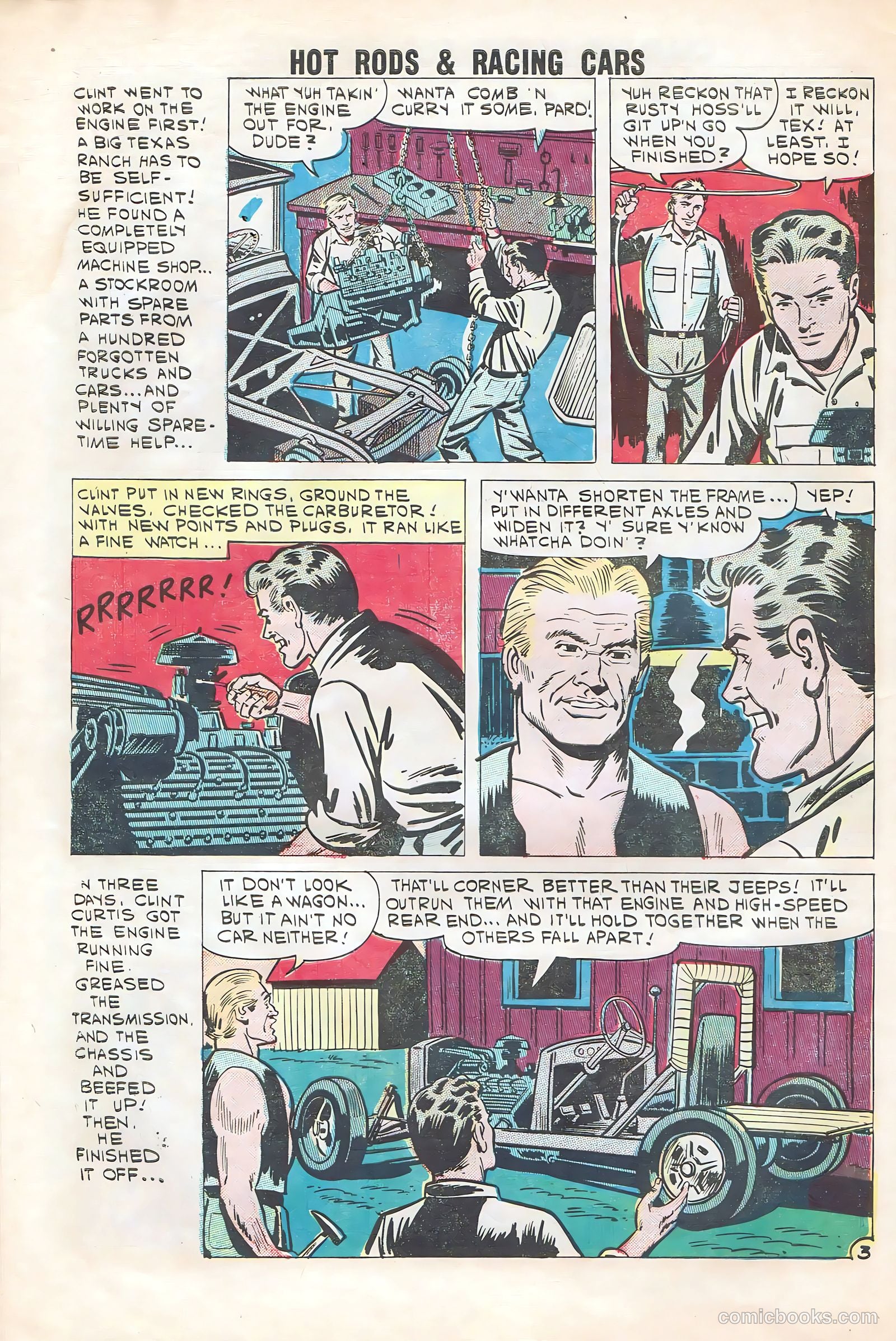 Hot Rods and Racing Cars #49 — page 30 of 36