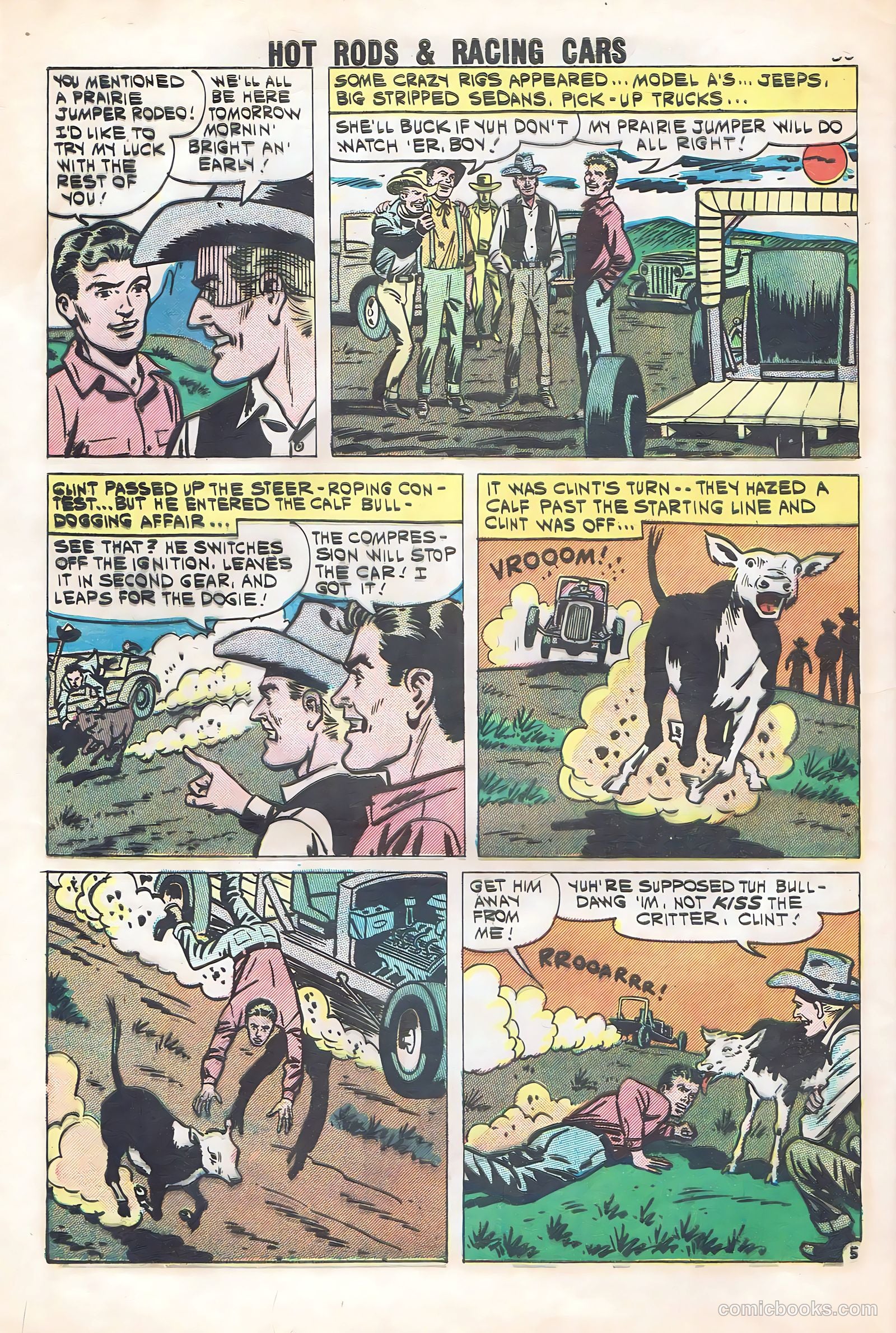 Hot Rods and Racing Cars #49 — page 32 of 36