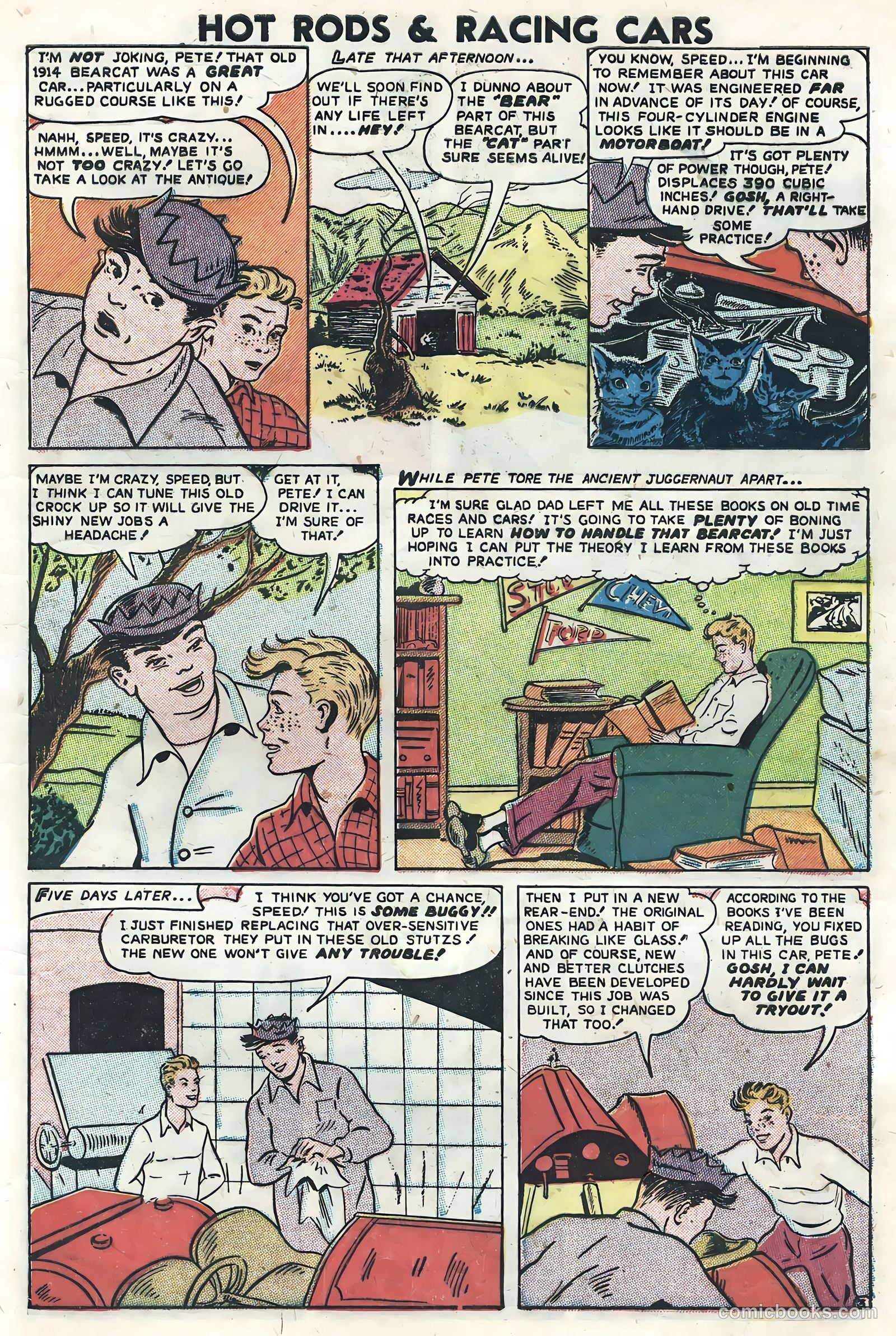 Hot Rods and Racing Cars #5 — page 5 of 36