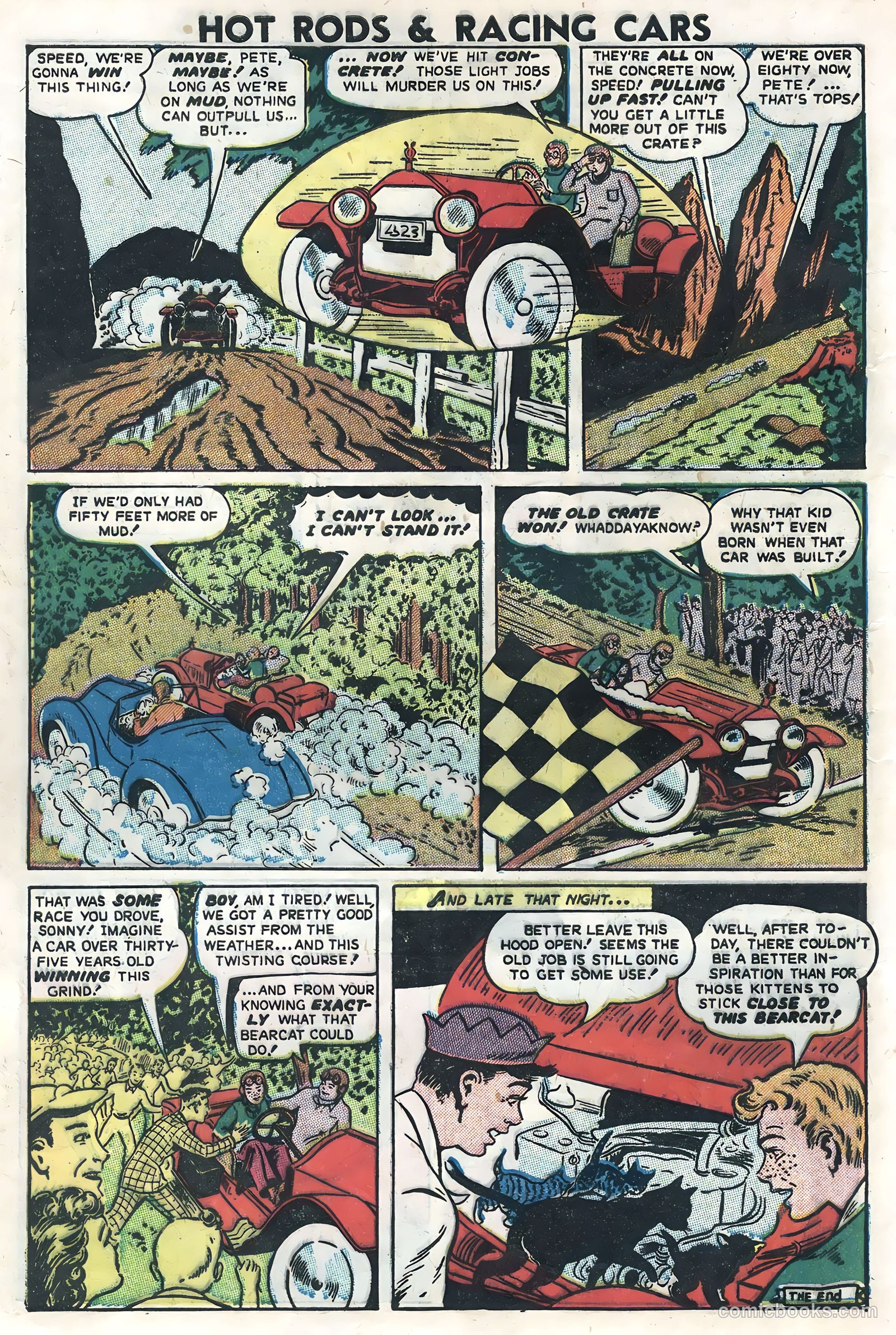 Hot Rods and Racing Cars #5 — page 8 of 36