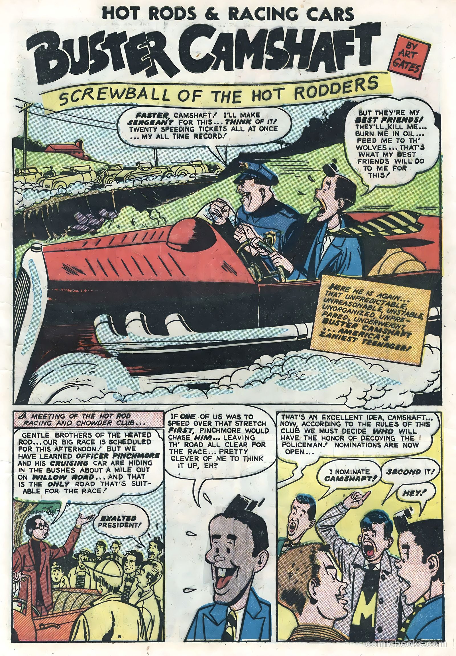 Hot Rods and Racing Cars #5 — page 9 of 36